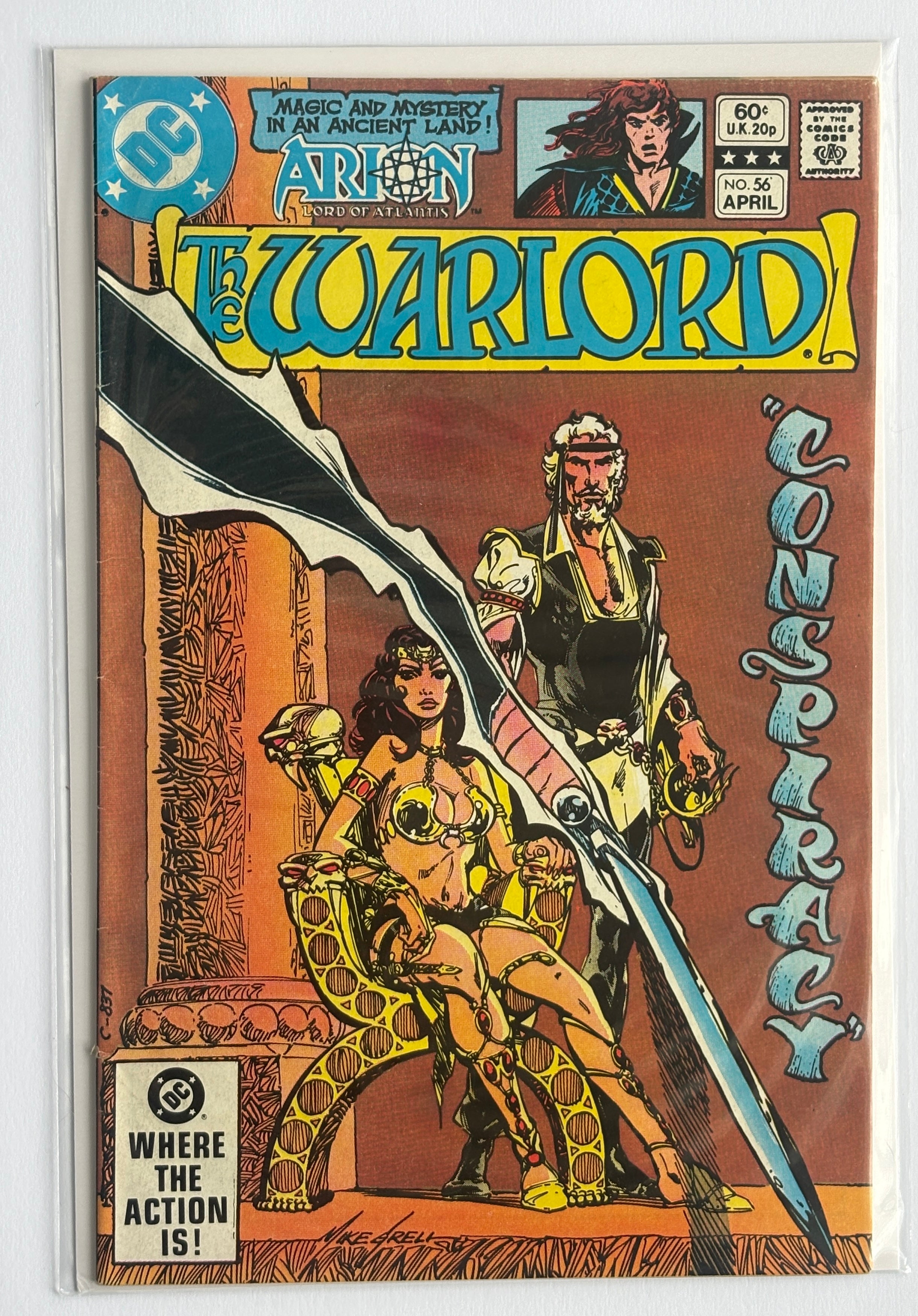 The Warlord #53 -  DC Comics January 1982 FN+ 6.5
