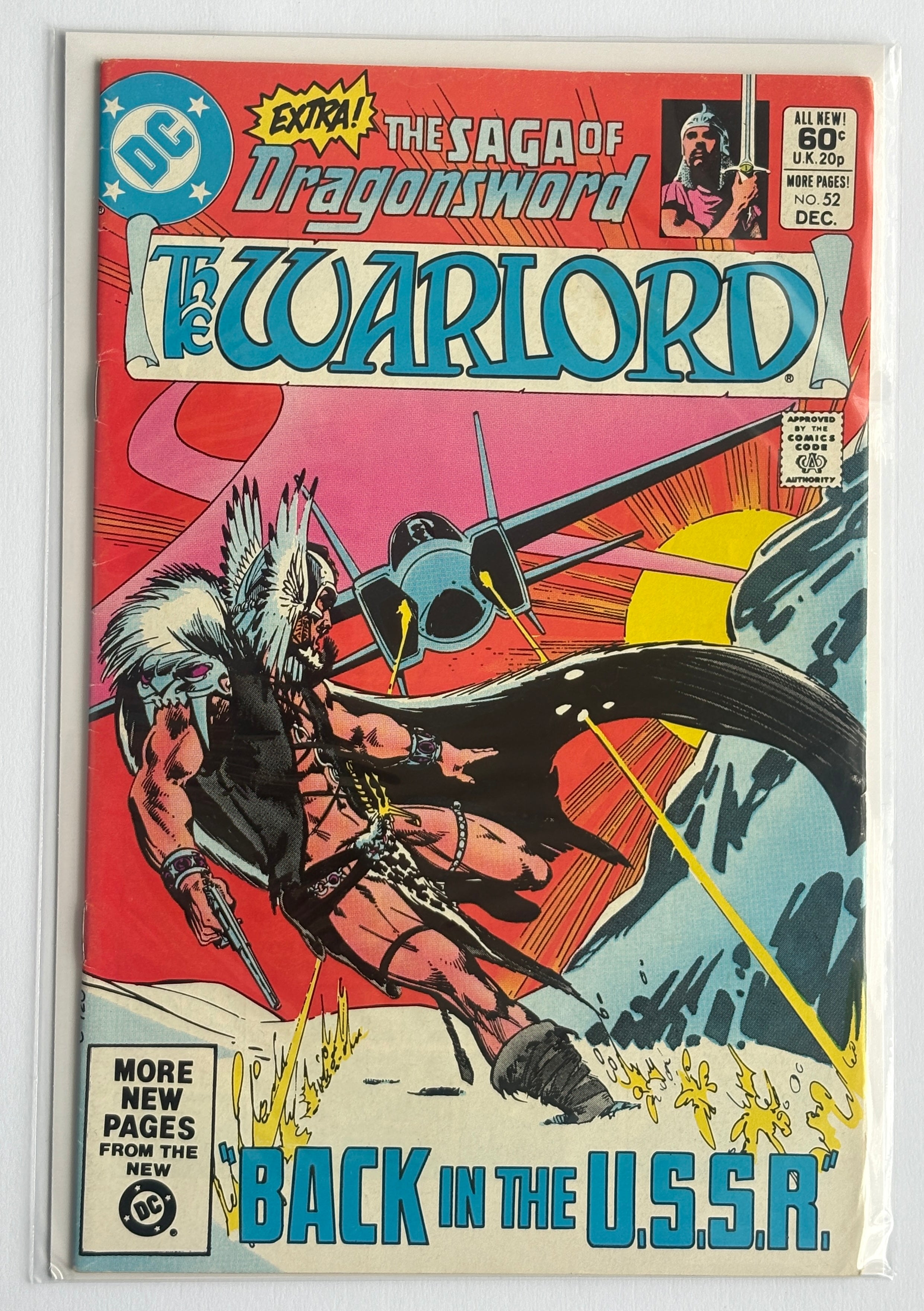 The Warlord #52 -  DC Comics December 1981 F/VF 7.0