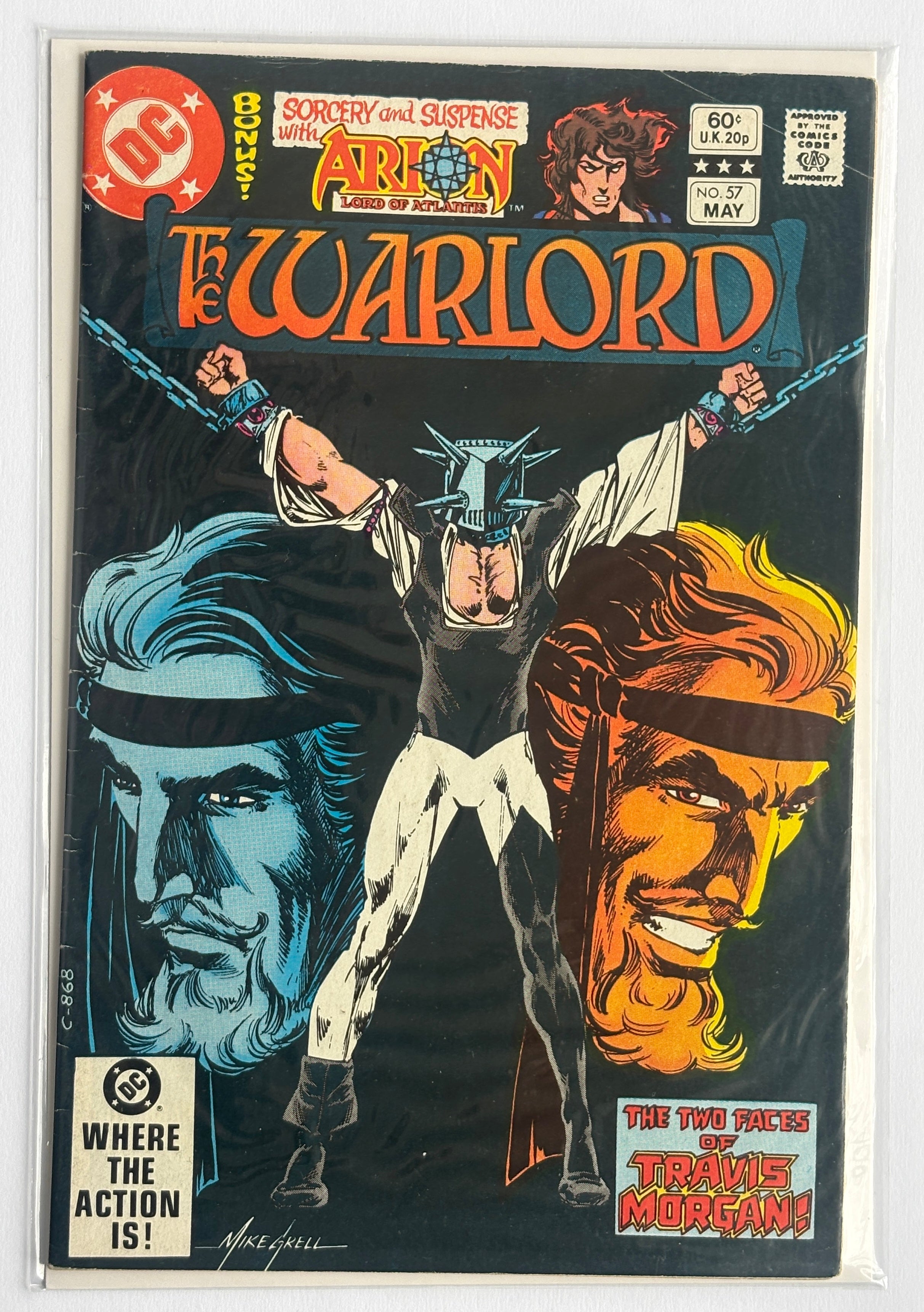 The Warlord #57 - DC Comics - May 1982 FN+ 6.5