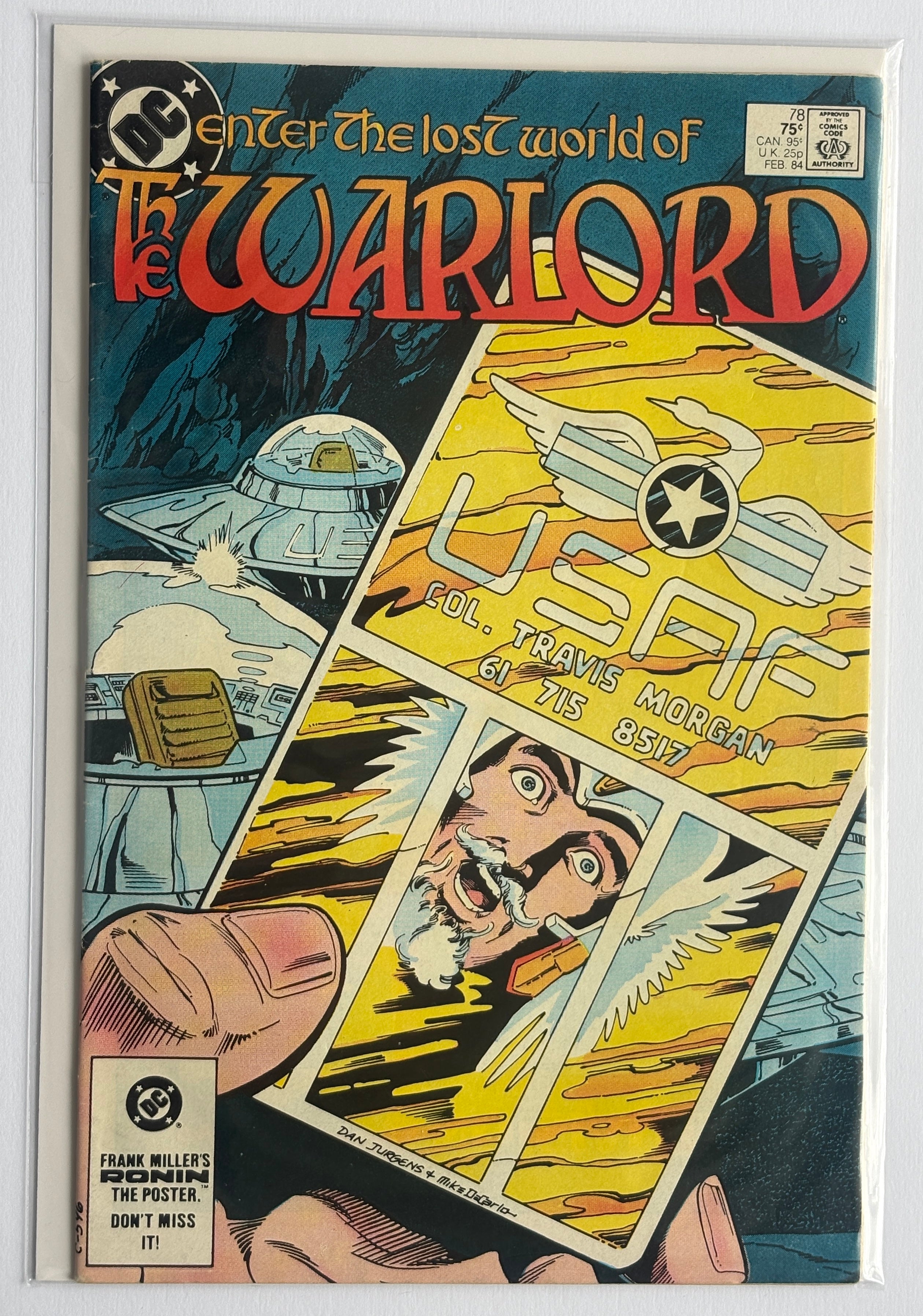 The Warlord #78 - DC Comics - February 1984 FN+ 6.5