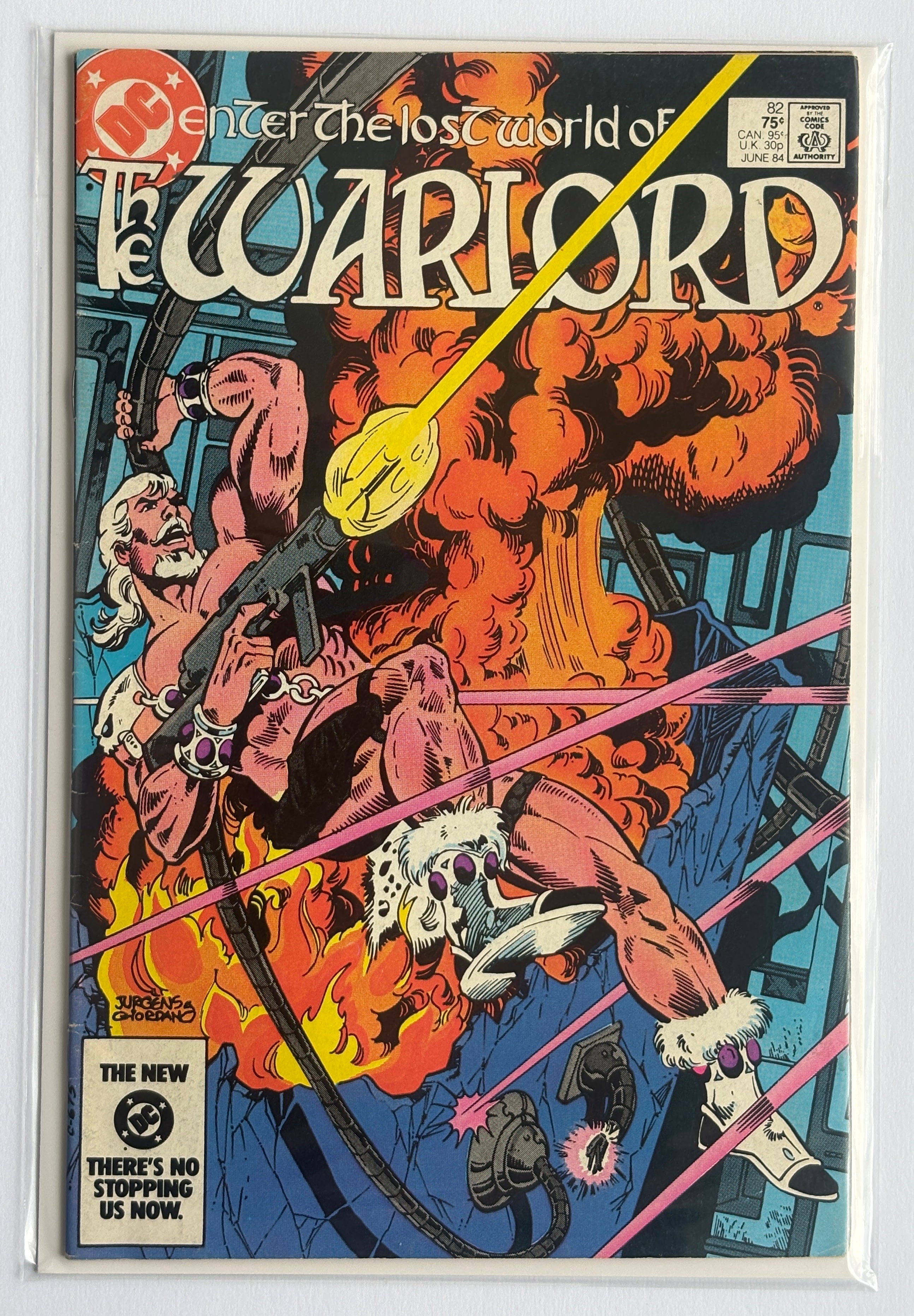The Warlord #82 - DC Comics - June 1984 FN 6.0