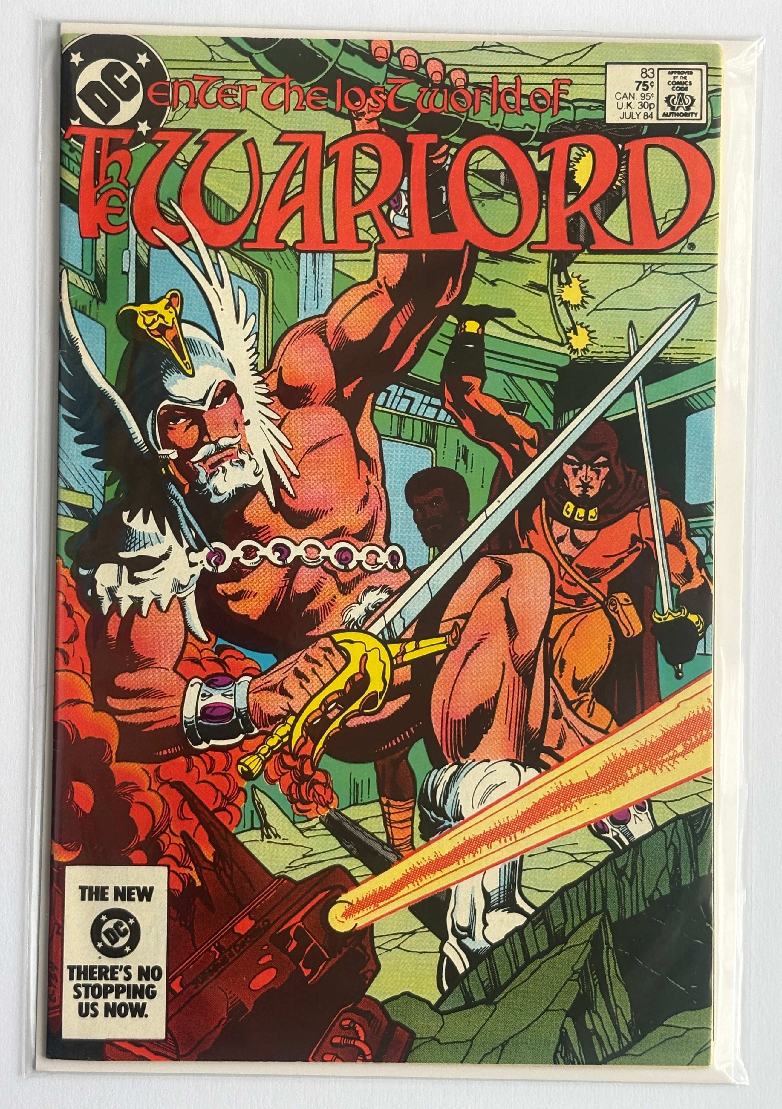 The Warlord #83 - DC Comics - July 1984 FN+ 6.5