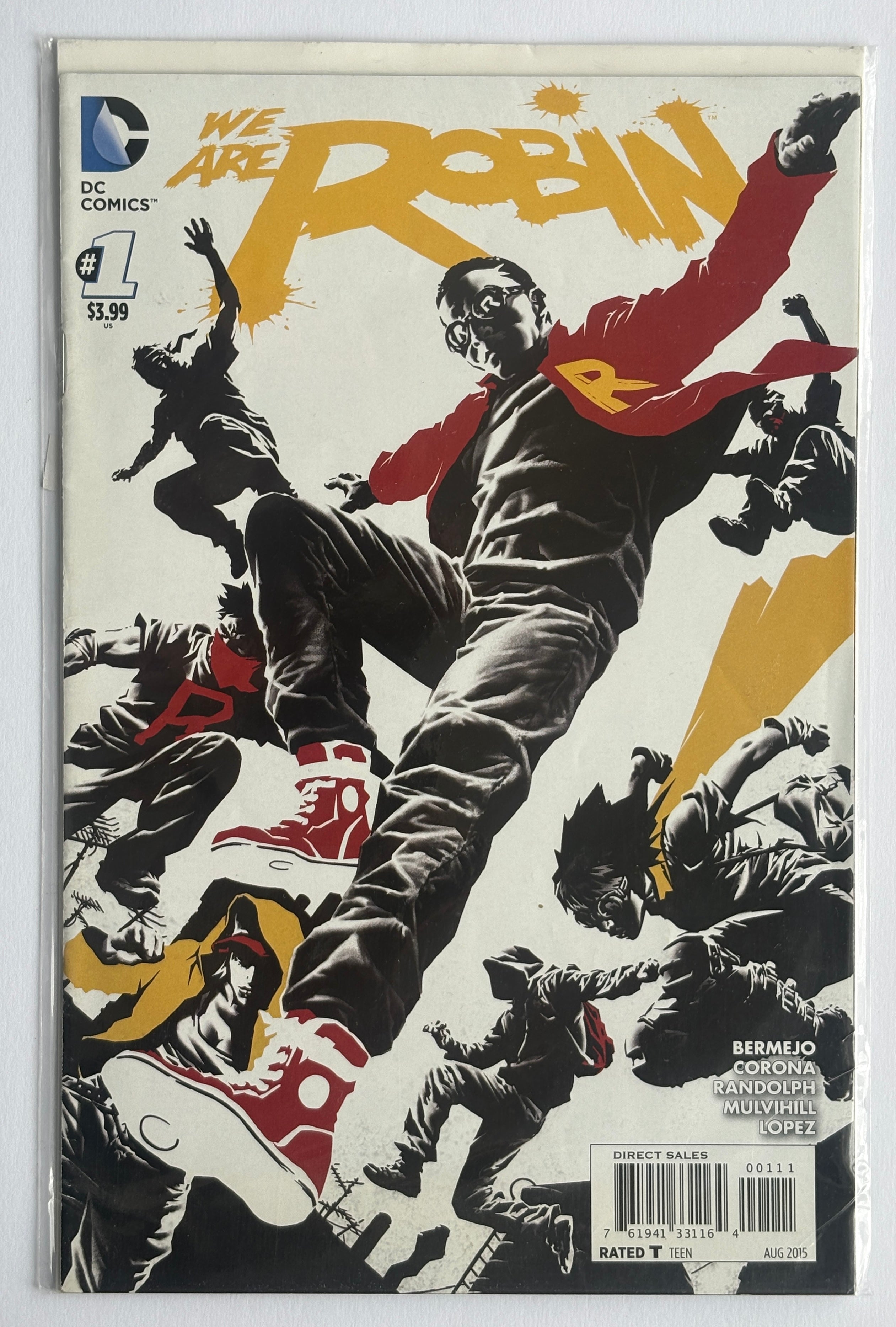 We Are Robin #1 - 1st Printing DC Comics August 2015 FN+ 6.5