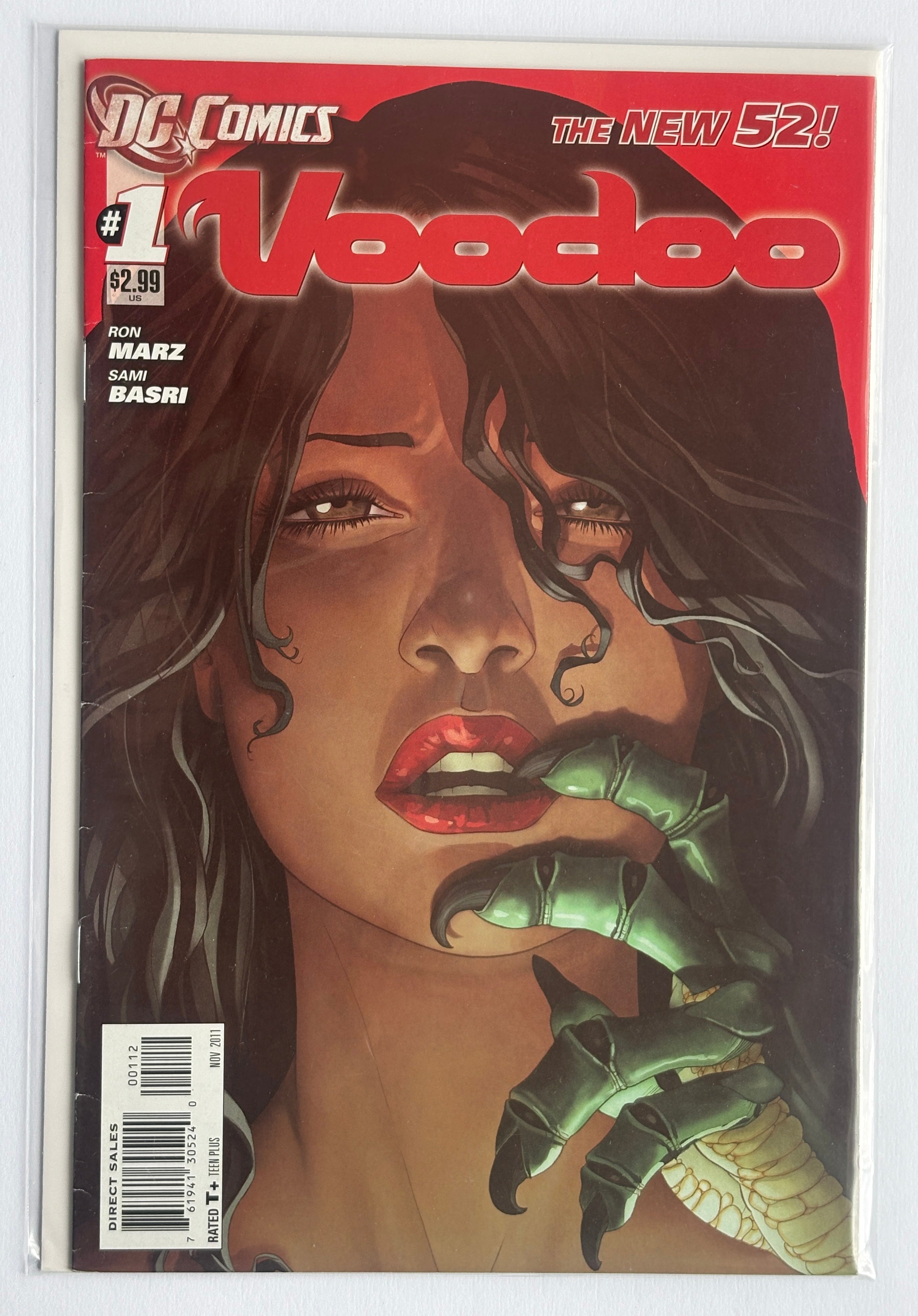 Voodoo #1 - New 52 2nd Printing DC Comics December 2011 FN- 5.5