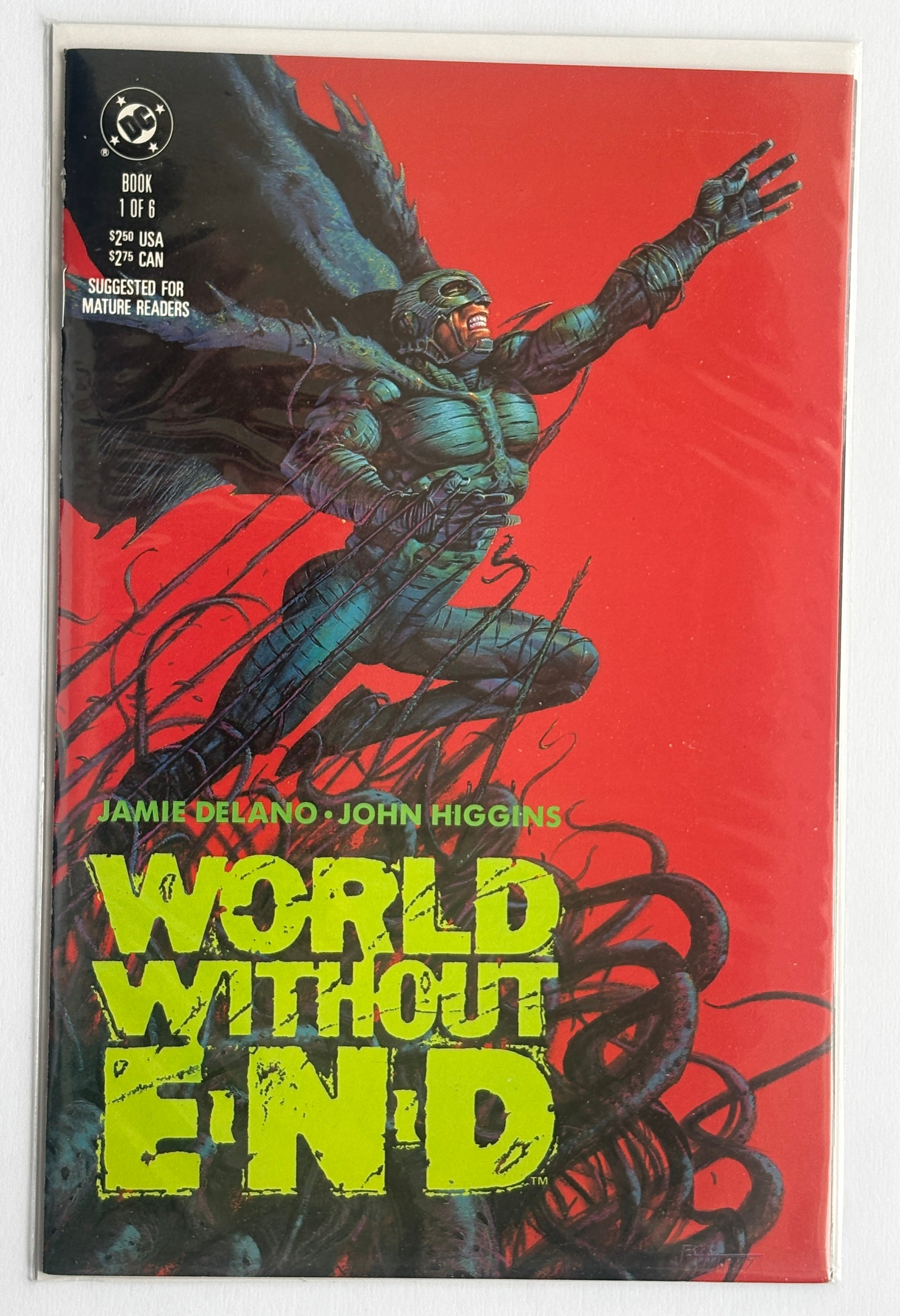 World Without End #1 (1 of 6) 1st Printing DC Comics 1990 NM- 9.2