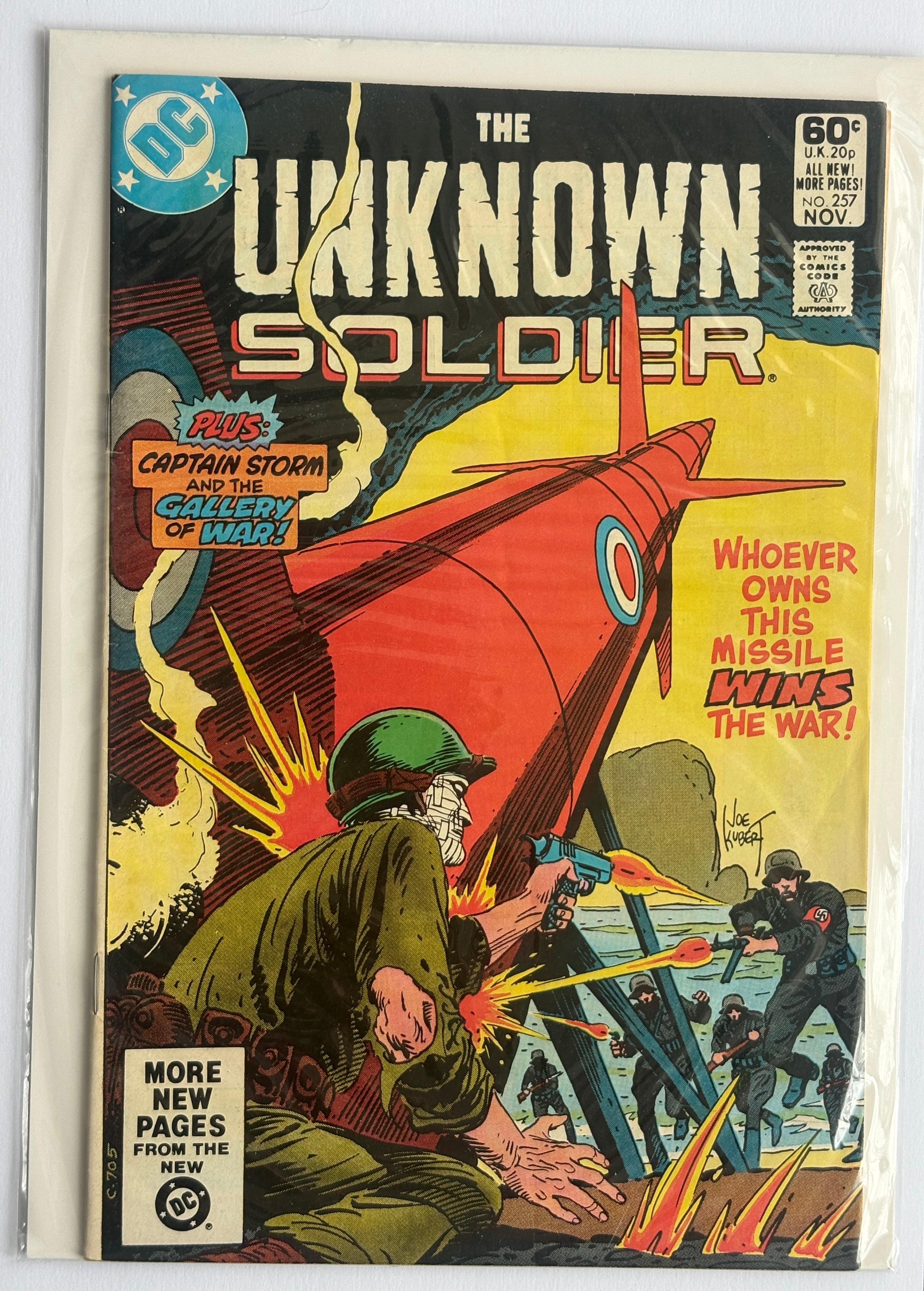 The Unknown Soldier #257 - 'Til Armageddon Do Us Part - November 1981 F/VF 7.0