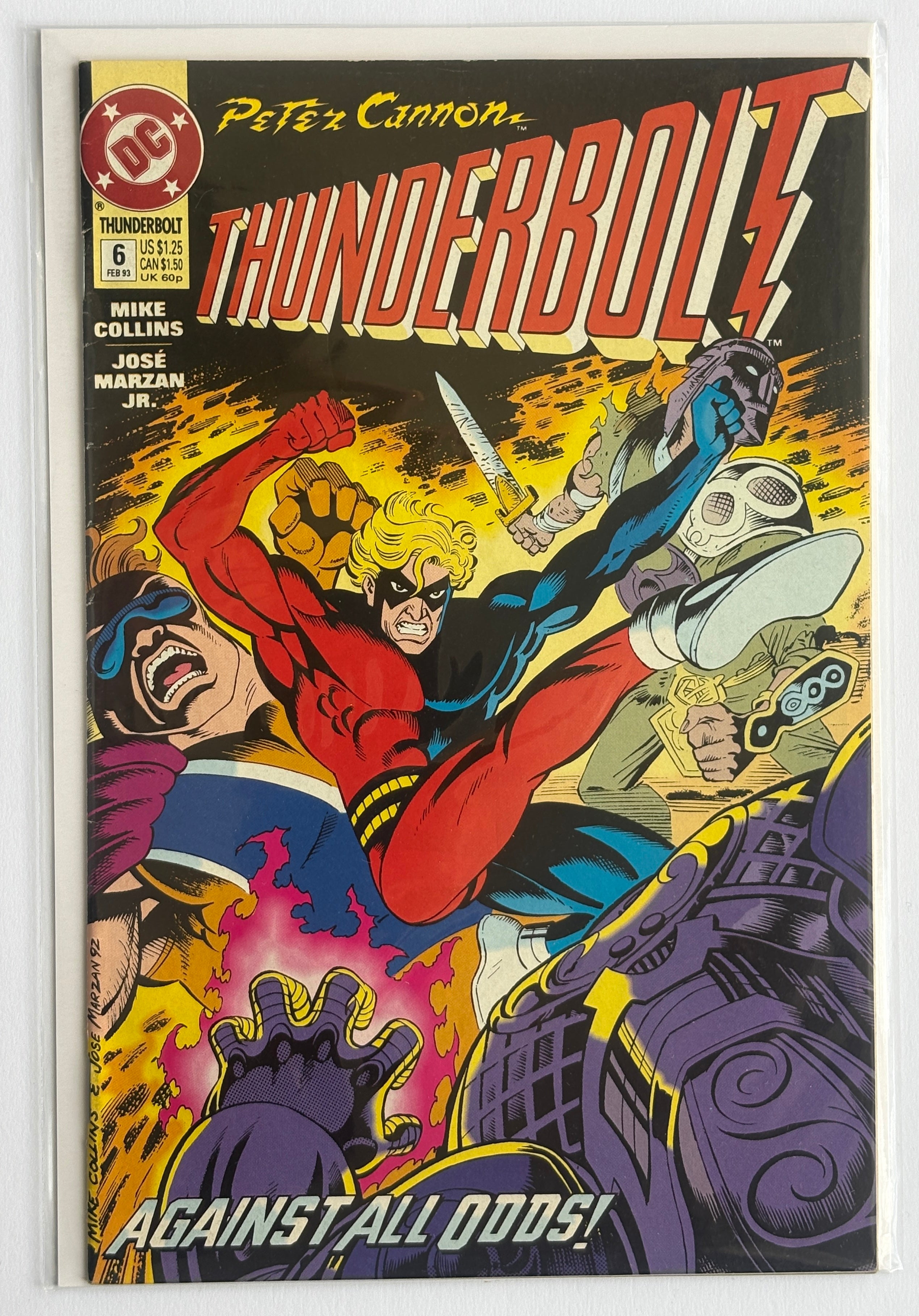 Peter Cannon - Thunderbolt #6 - DC Comics February 1993 FN- 5.5
