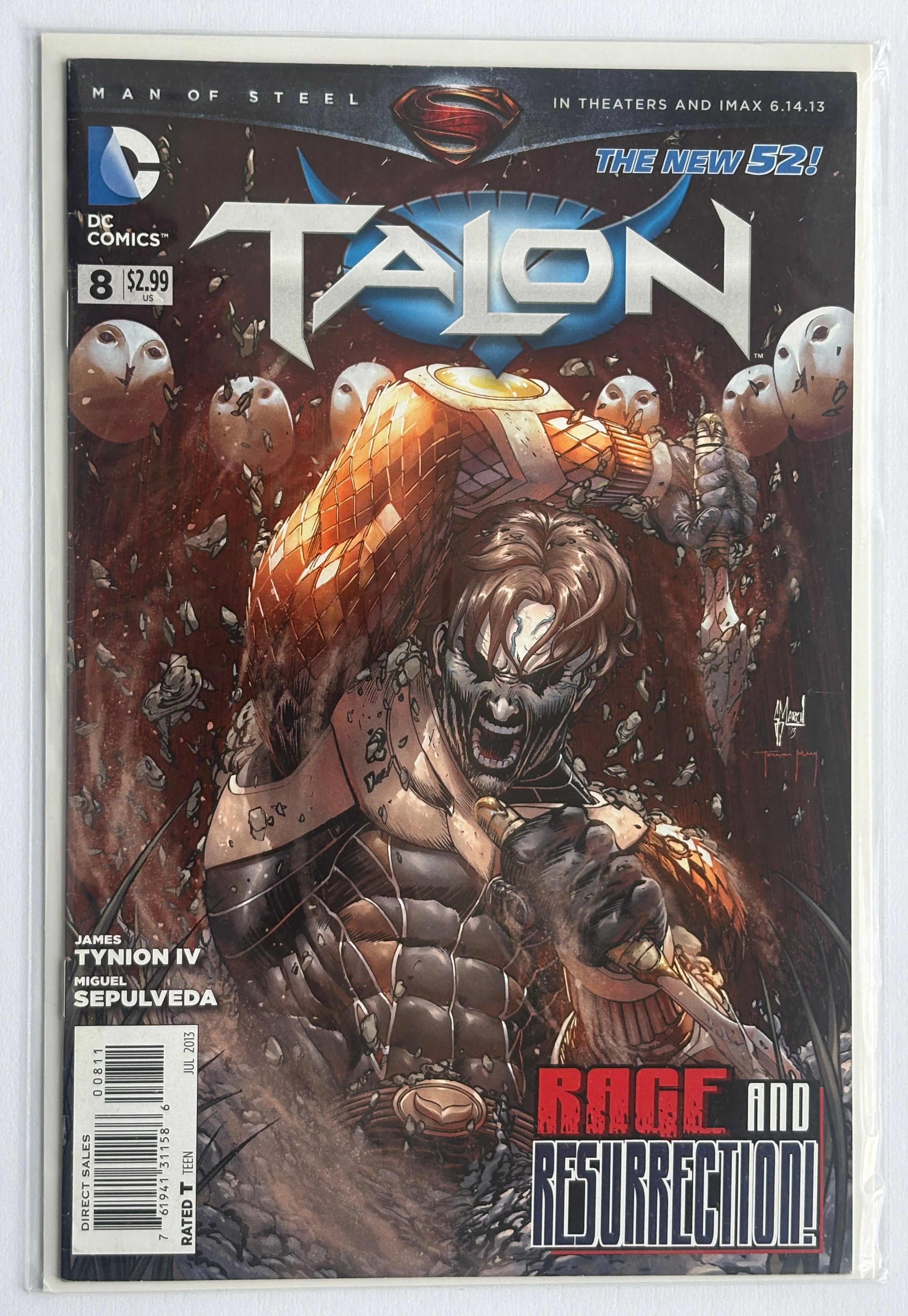 Talon #8 The New 52 - 1st Print - DC Comics - July 2013 FN+ 6.5