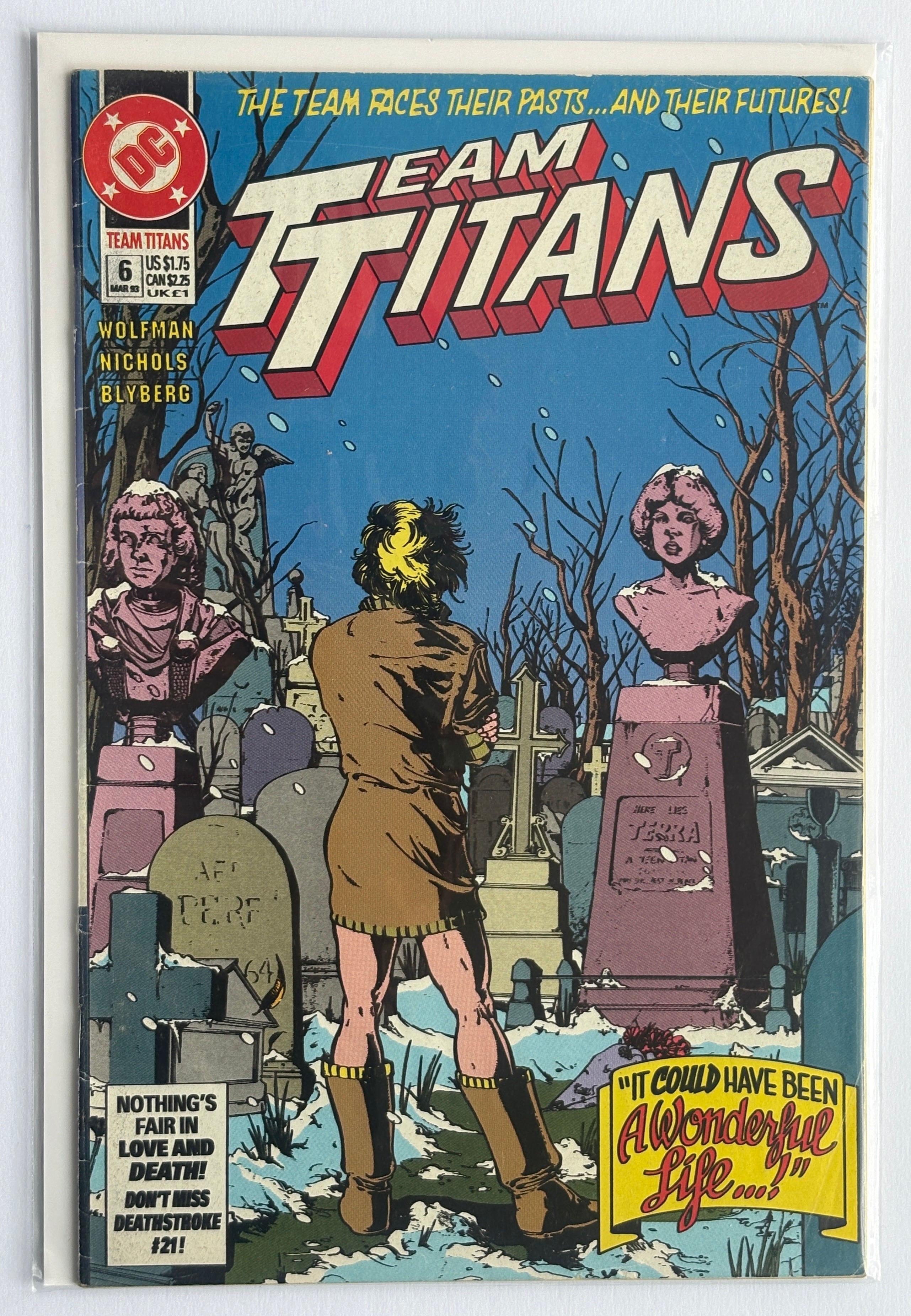 Team Titans #6 - 1st Printing DC Comics March 1993 FN+ 6.5