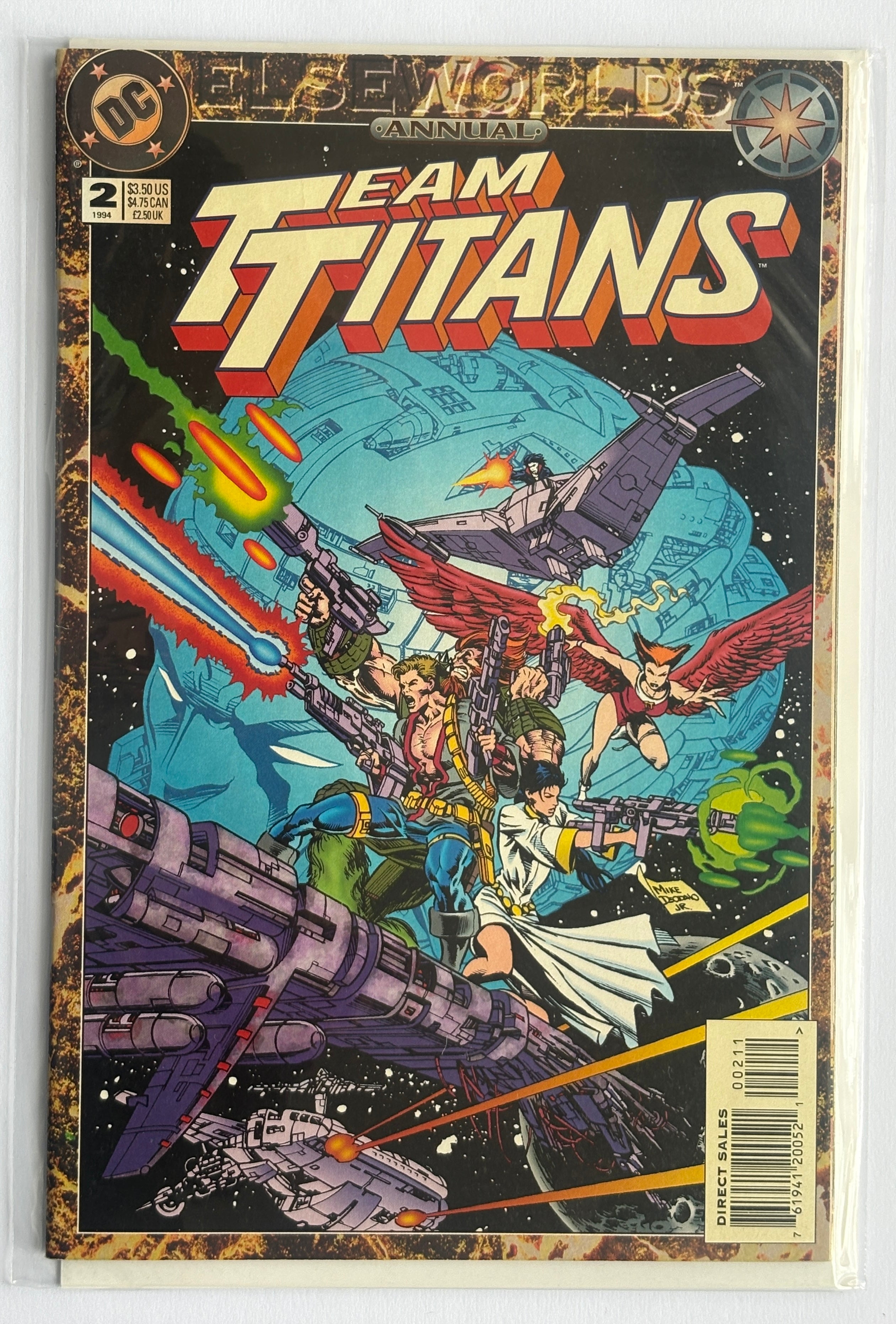 Team Titans Annual #2 Elseworlds 1st Printing DC Comics 1994 F/VF 7.0