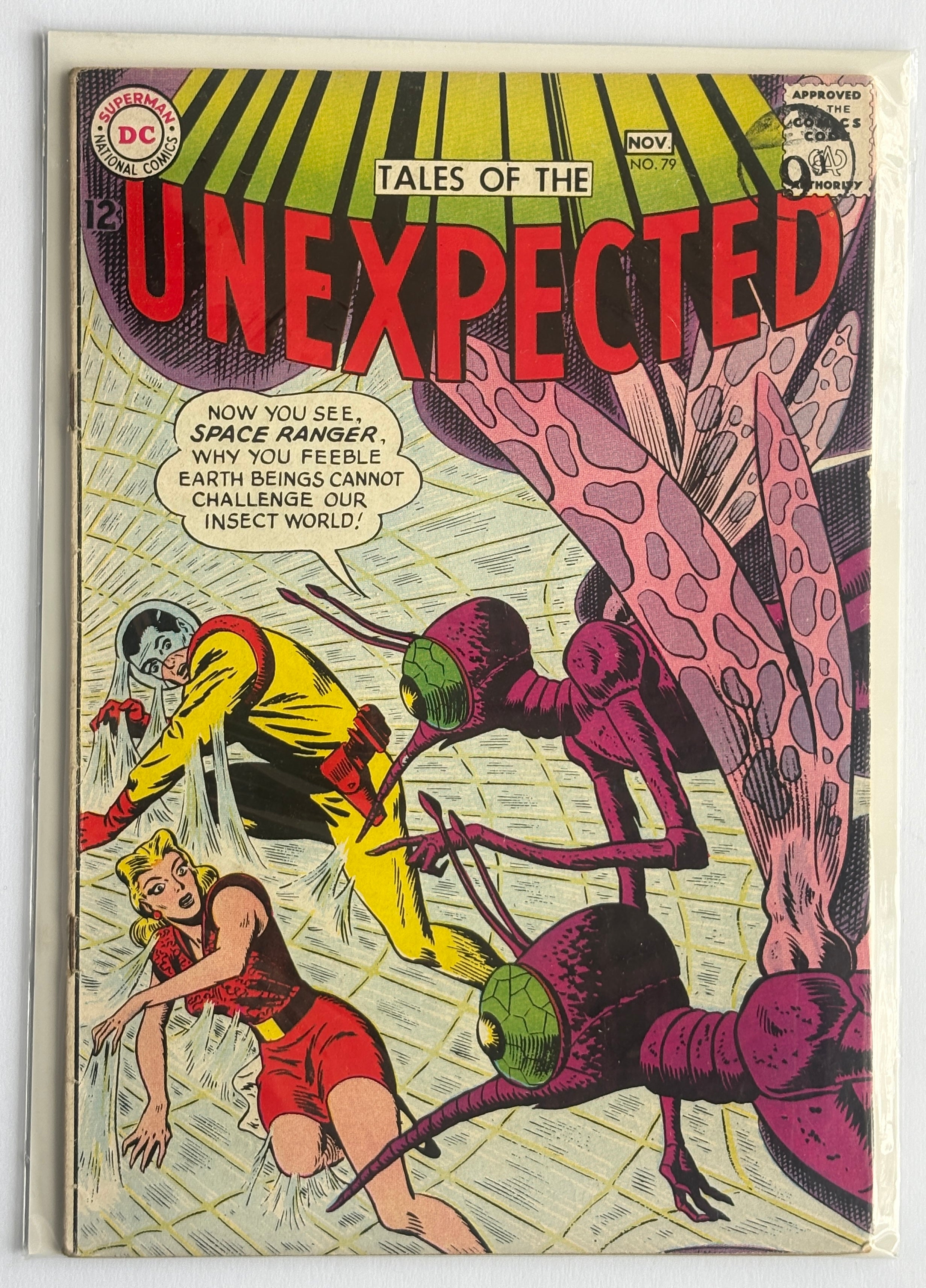 TALES OF THE UNEXPECTED #79 - The Big Show on Planet Earth - Nov 1963 VG/FN 5.0