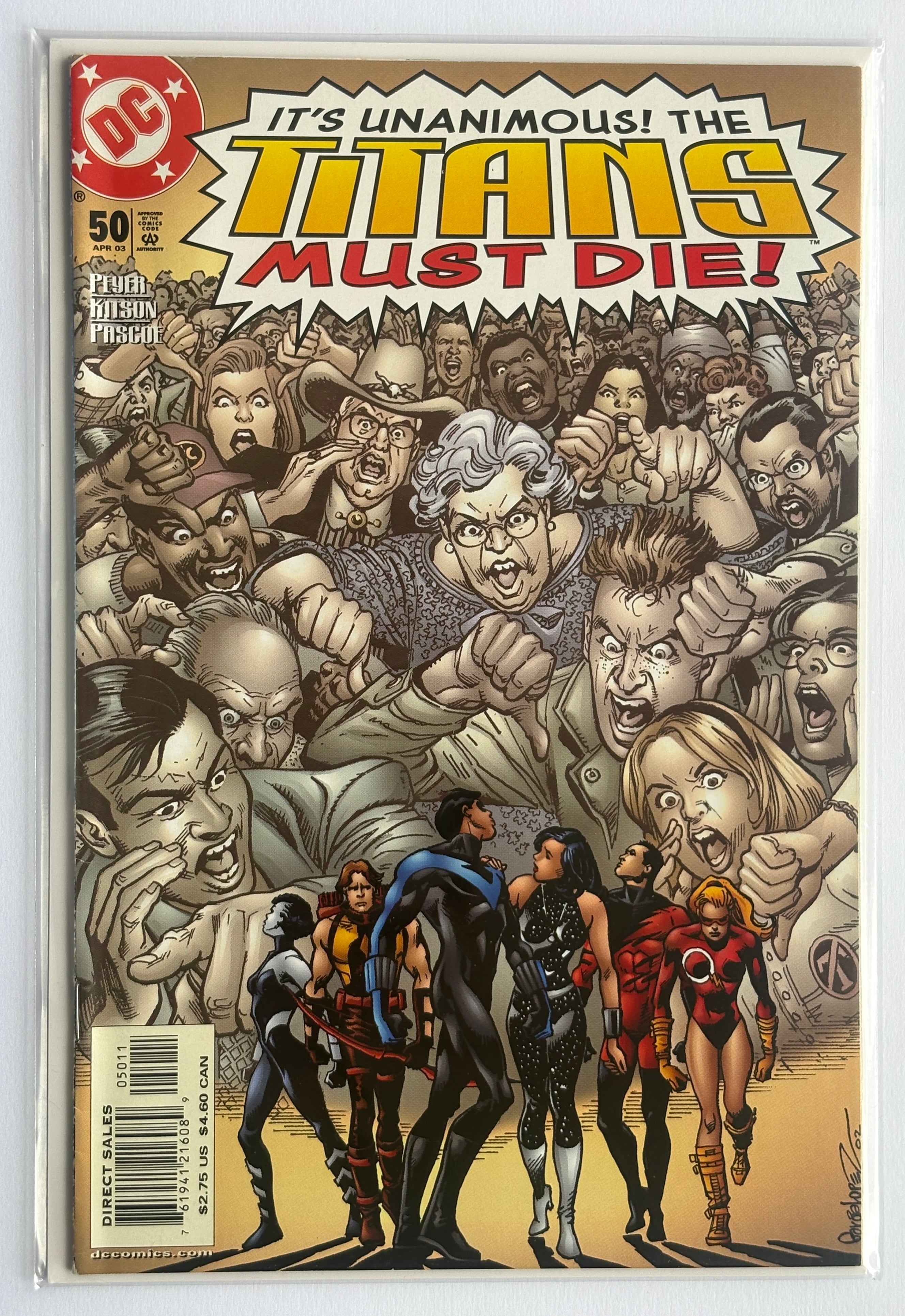 The Titans #50 - 1st Printing DC Comics April 2003 FN+ 6.5