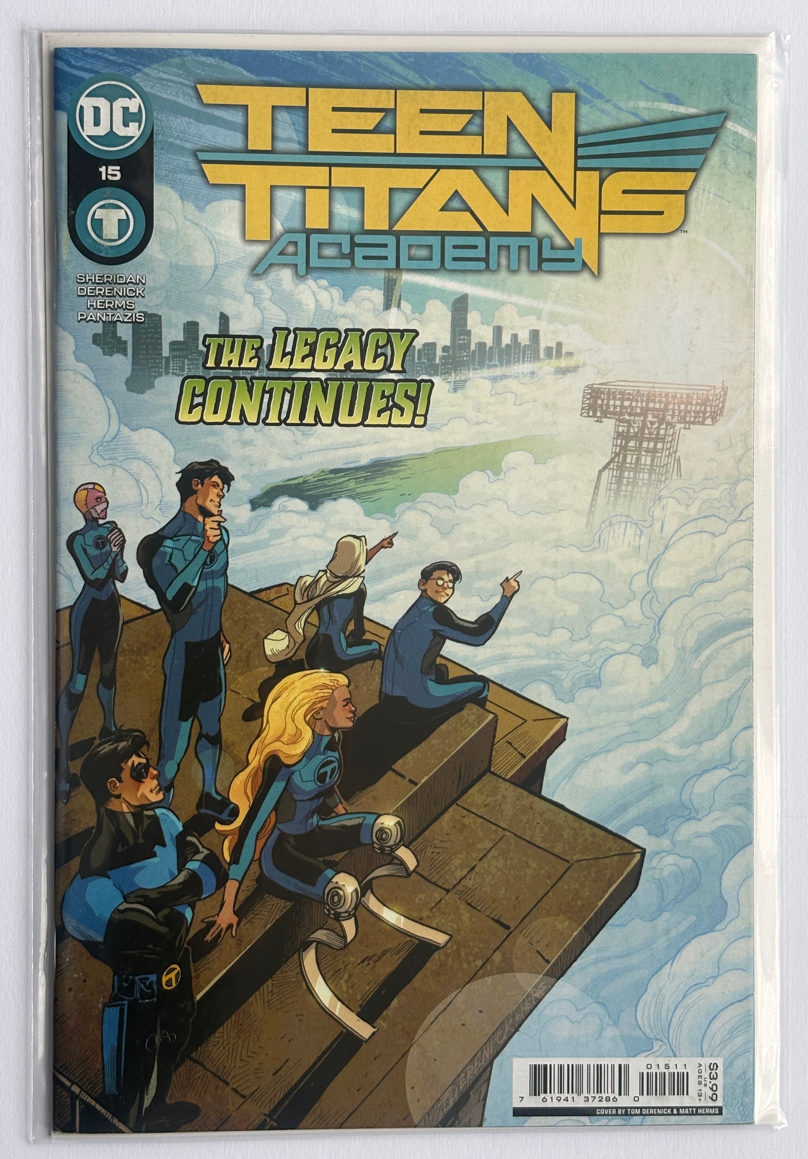 Teen Titans Academy #15 1st Printing DC Comics July 2022 F/VF 7.0