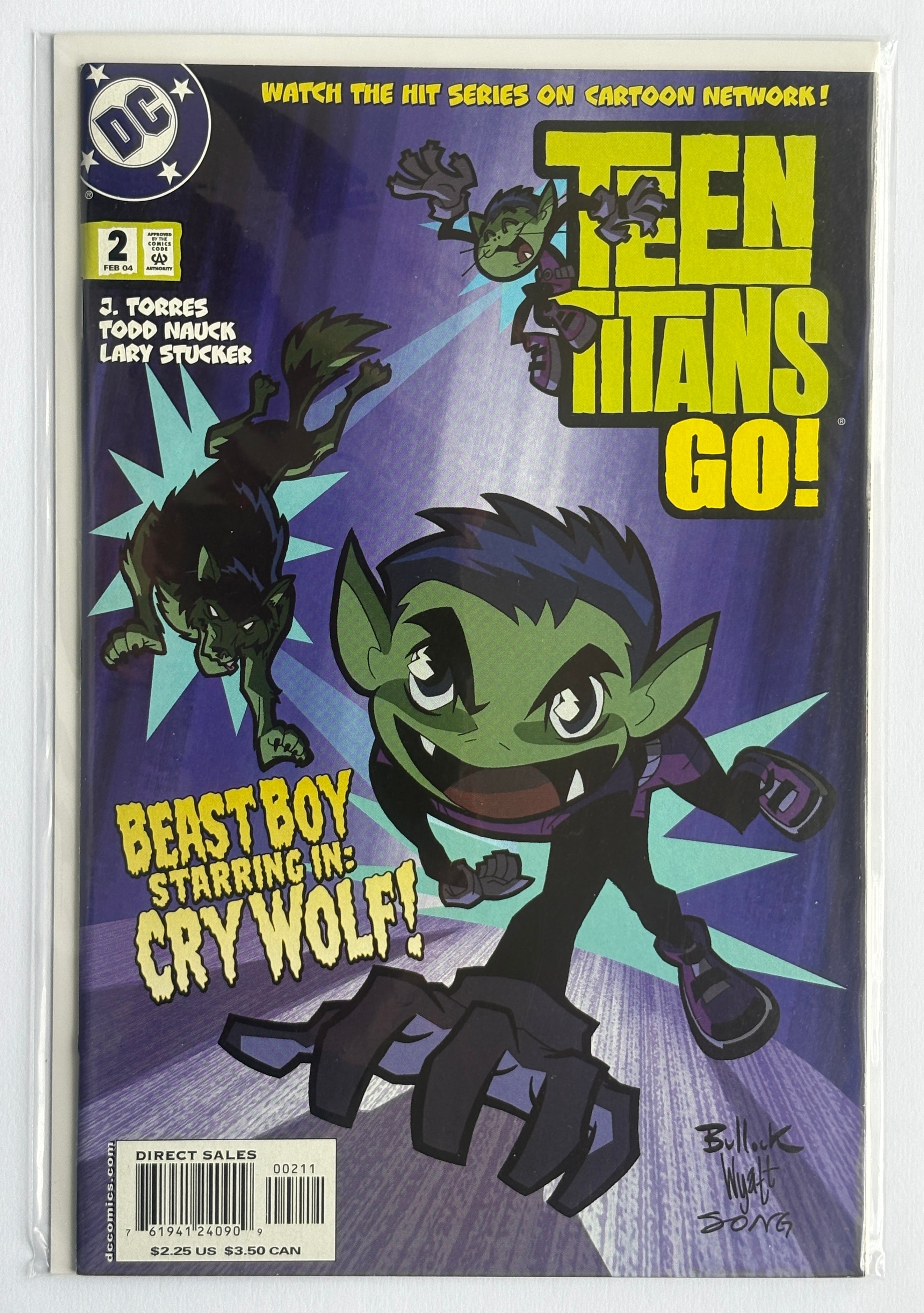 Teen Titans Go #2 - 1st Printing - DC Comics February 2004 VF/NM 9.0