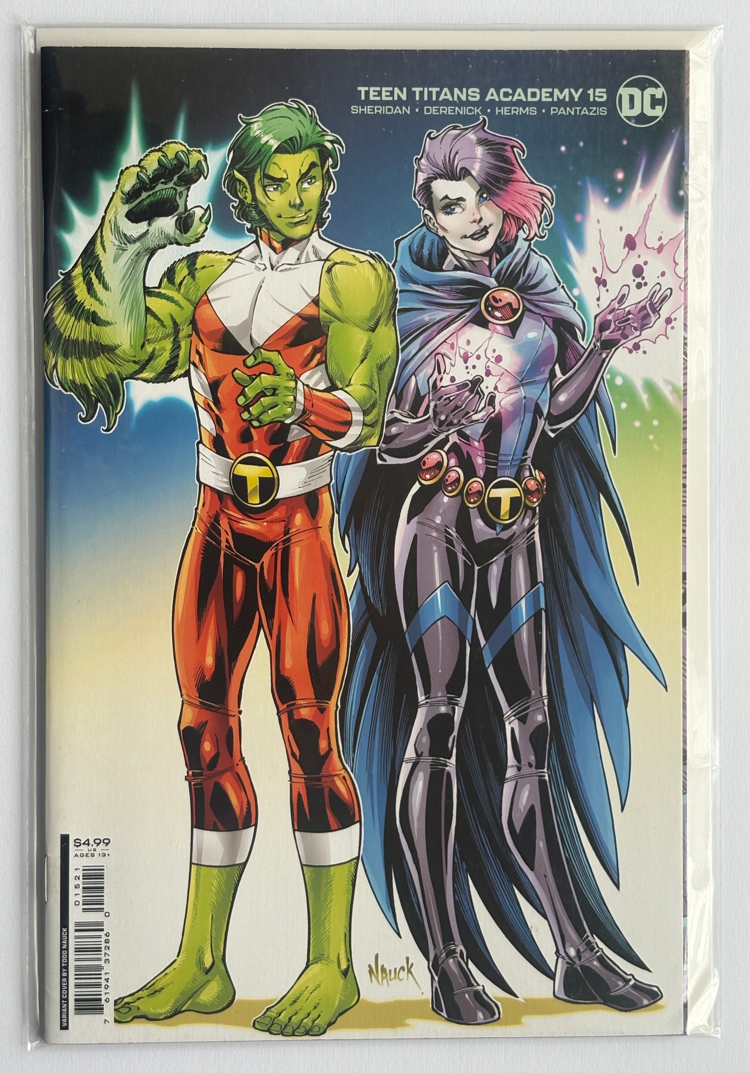 Teen Titans Academy #15 1st Printing Nuack Variant DC Comics July 2022 F/VF 7.0