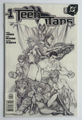 Teen Titans #1 - Sketch Cover Variant DC Comics September 2003 VF/NM 9.0