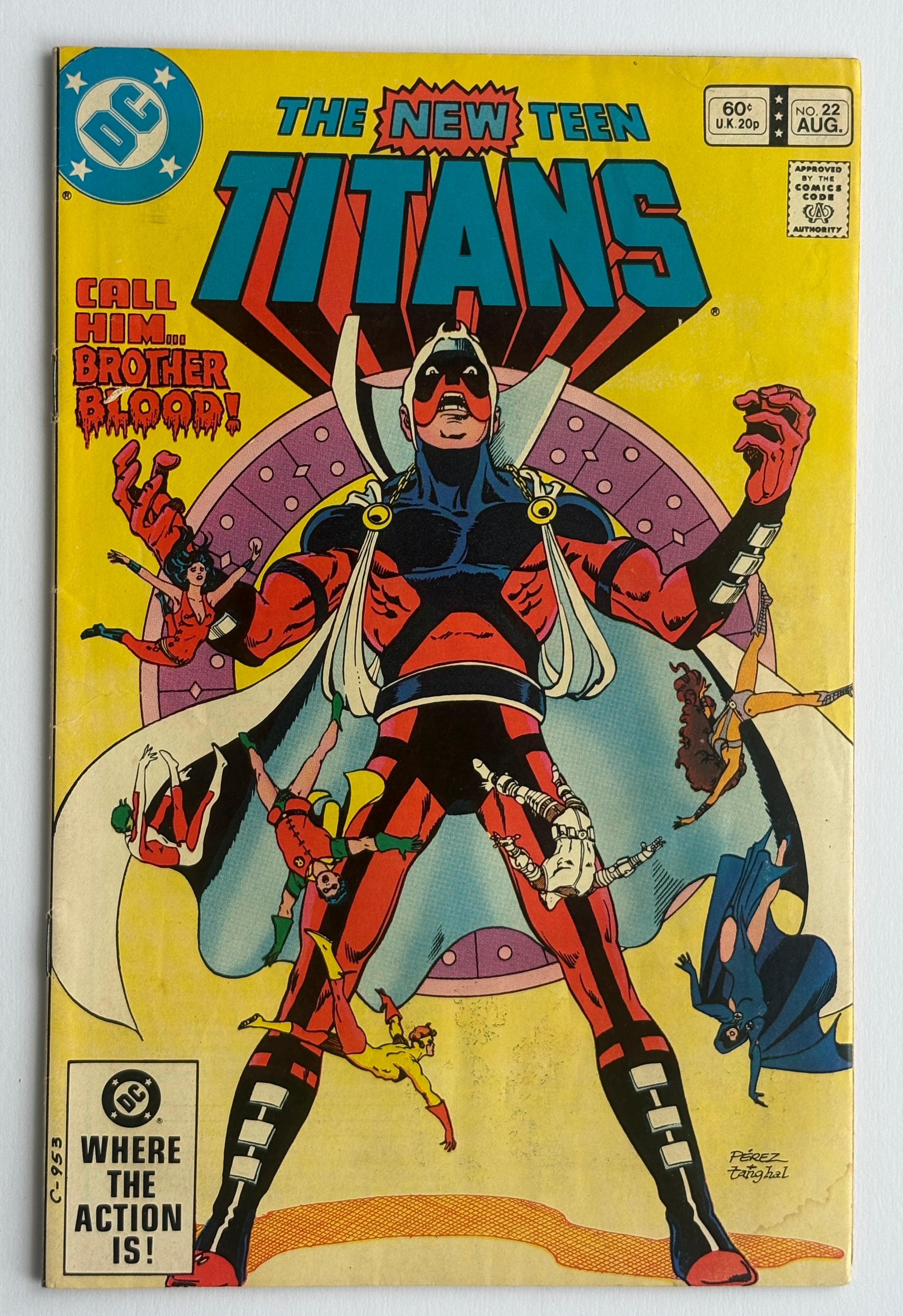 The New Teen Titans #22 - DC Comics - August 1982 FN 6.0