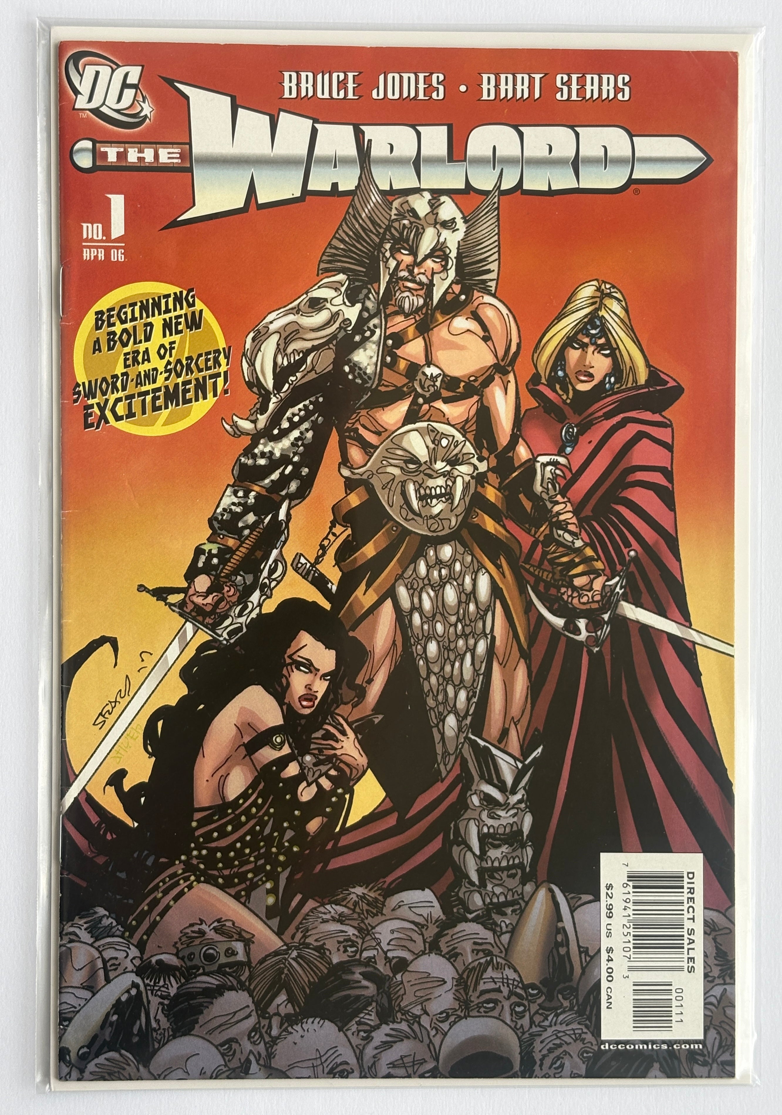 The Warlord #1 - DC Comics April 2006 FN 6.0