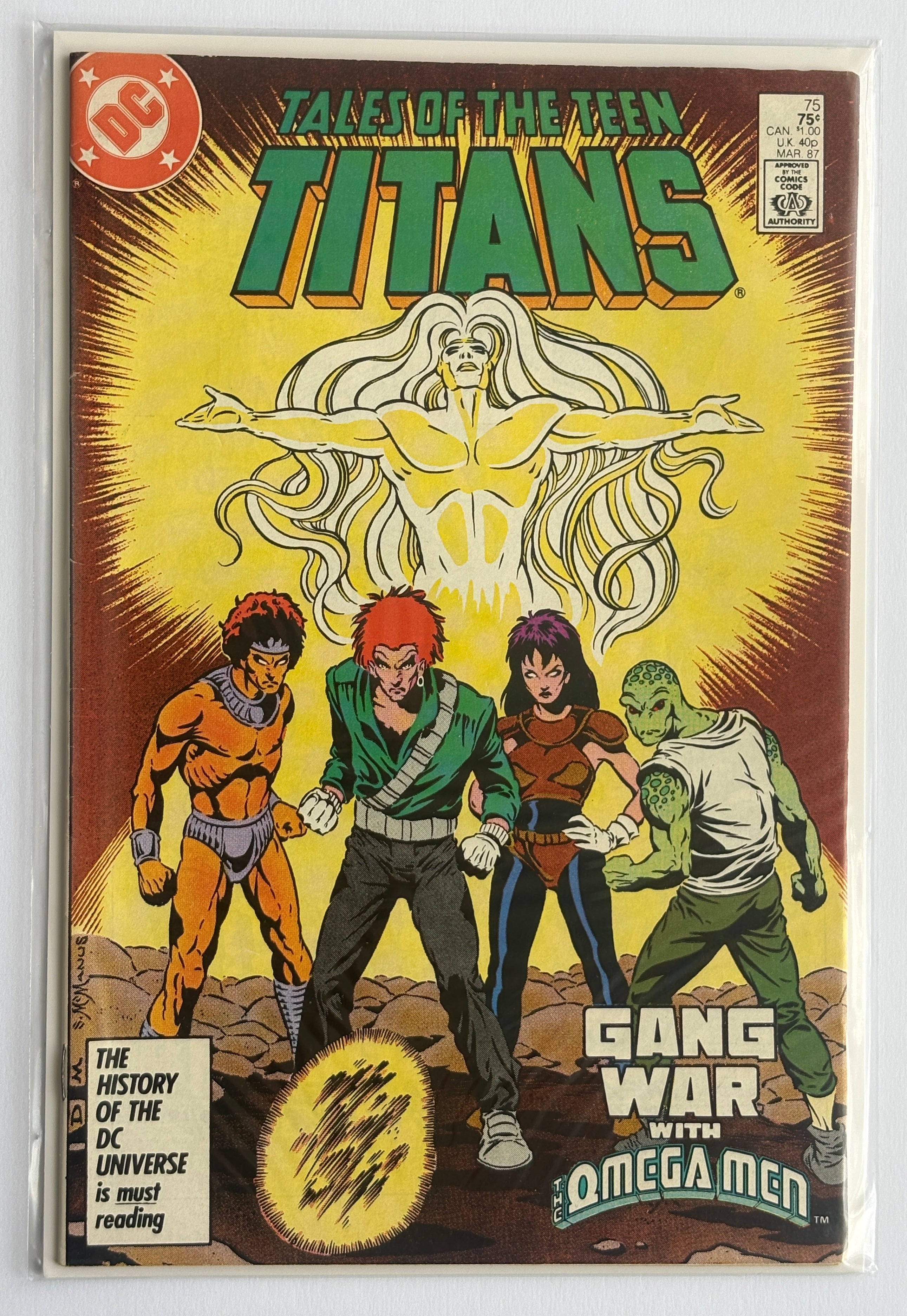 Tales of the Teen Titans #75 - DC Comics March 1987 F/VF 7.0