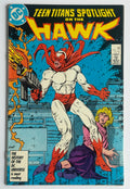Teen Titans Spotlight #7 - Hawk - DC Comics February 1987 VF- 7.5
