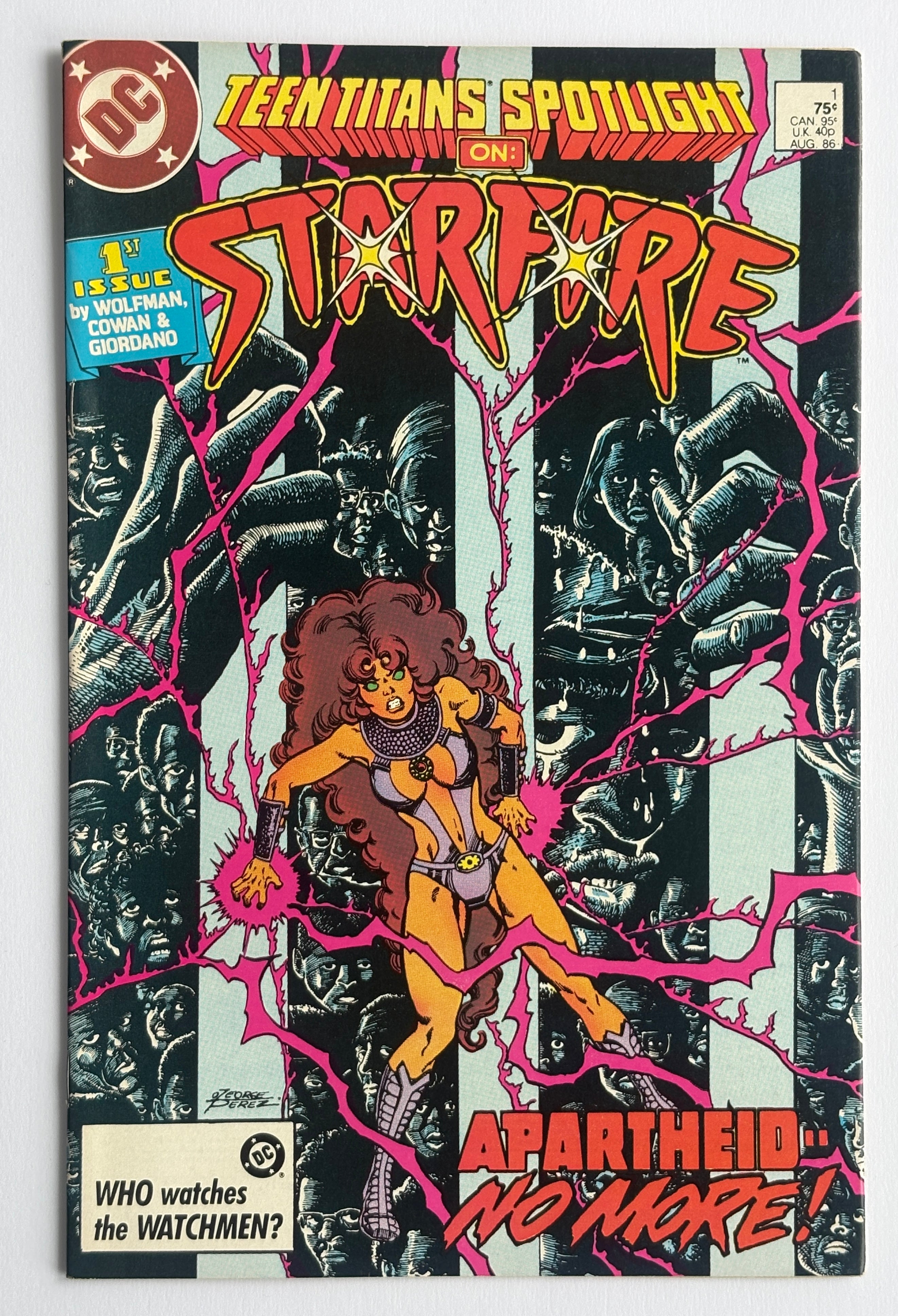 Teen Titans Spotlight #1 - 1st Issue - Starfire - DC Comics August 1986 VF 8.0
