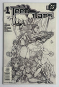 Teen Titans #1 - Sketch Cover Signed Michael Turner DF Limited to 199 VF 8.0