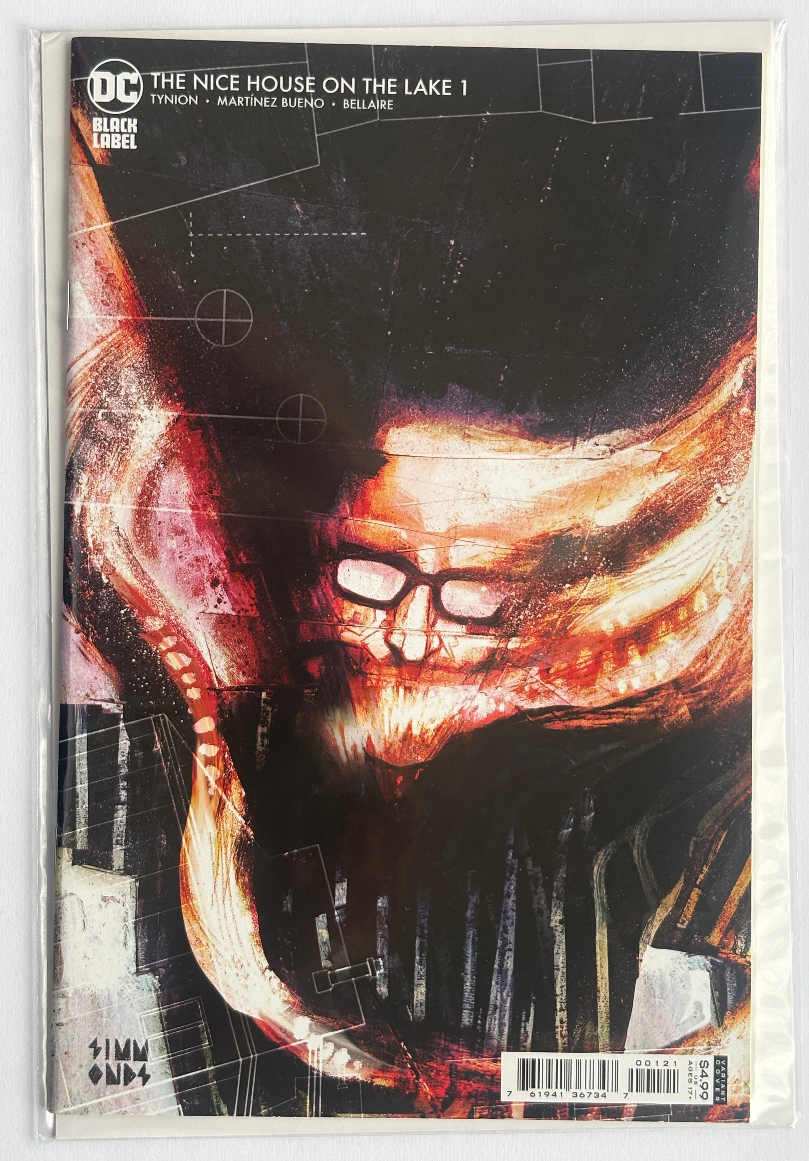 The Nice House on the Lake #1 Simmons Variant DC Black Label August 2021 NM 9.4