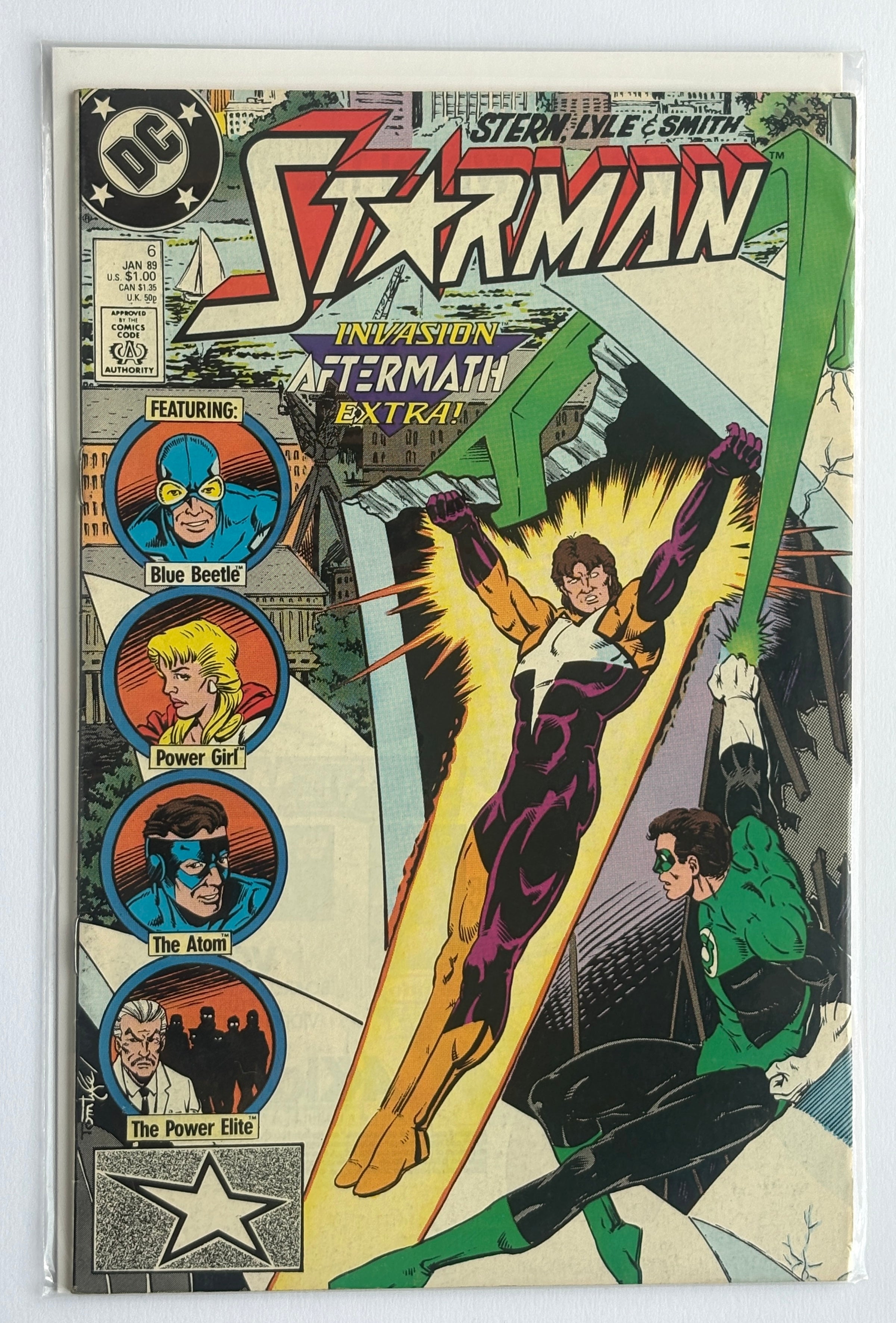 Starman #6 - DC Comics - January 1989 FN+ 6.5
