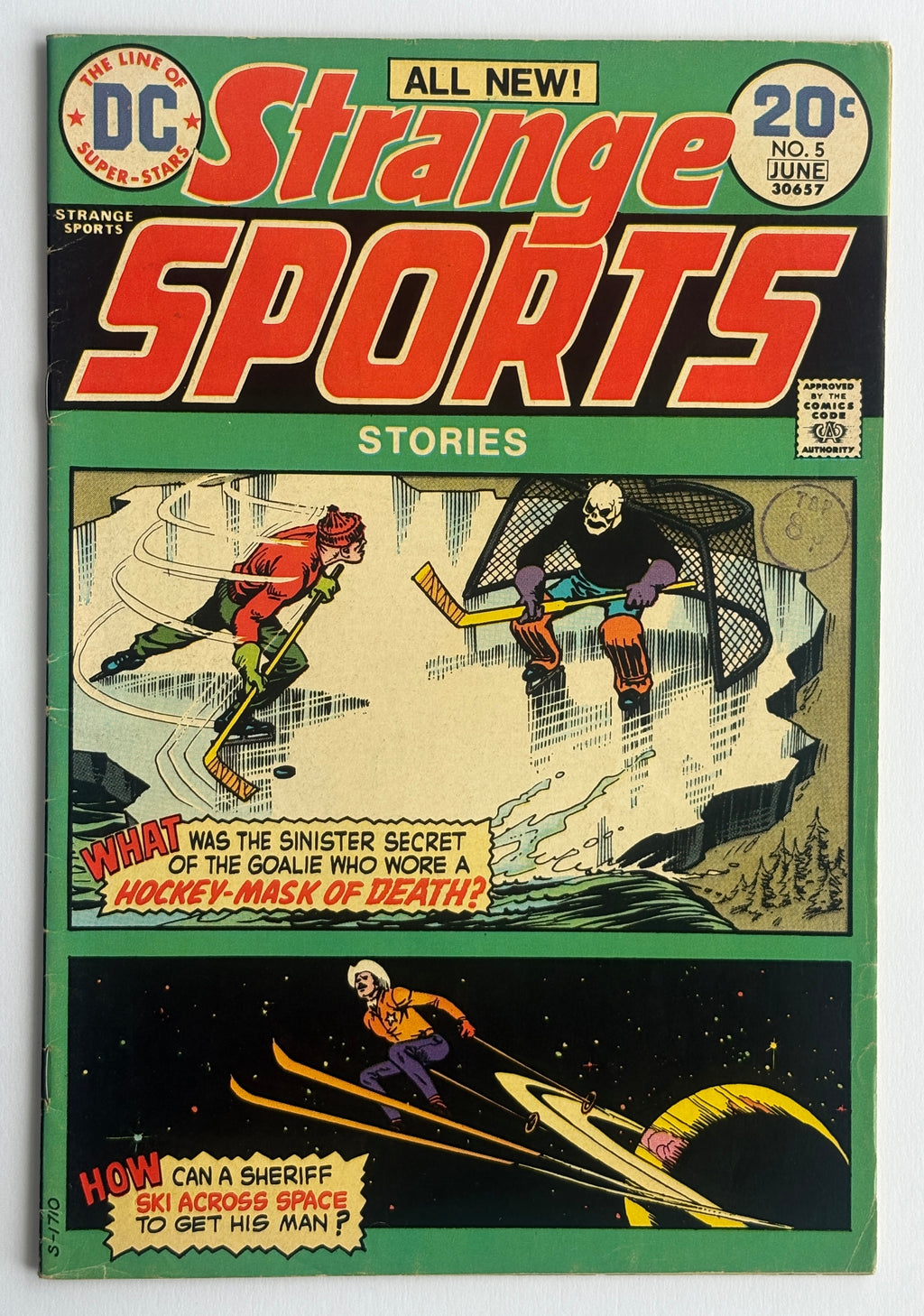 Strange Sports #5 - DC Comics June 1974 FN 6.0