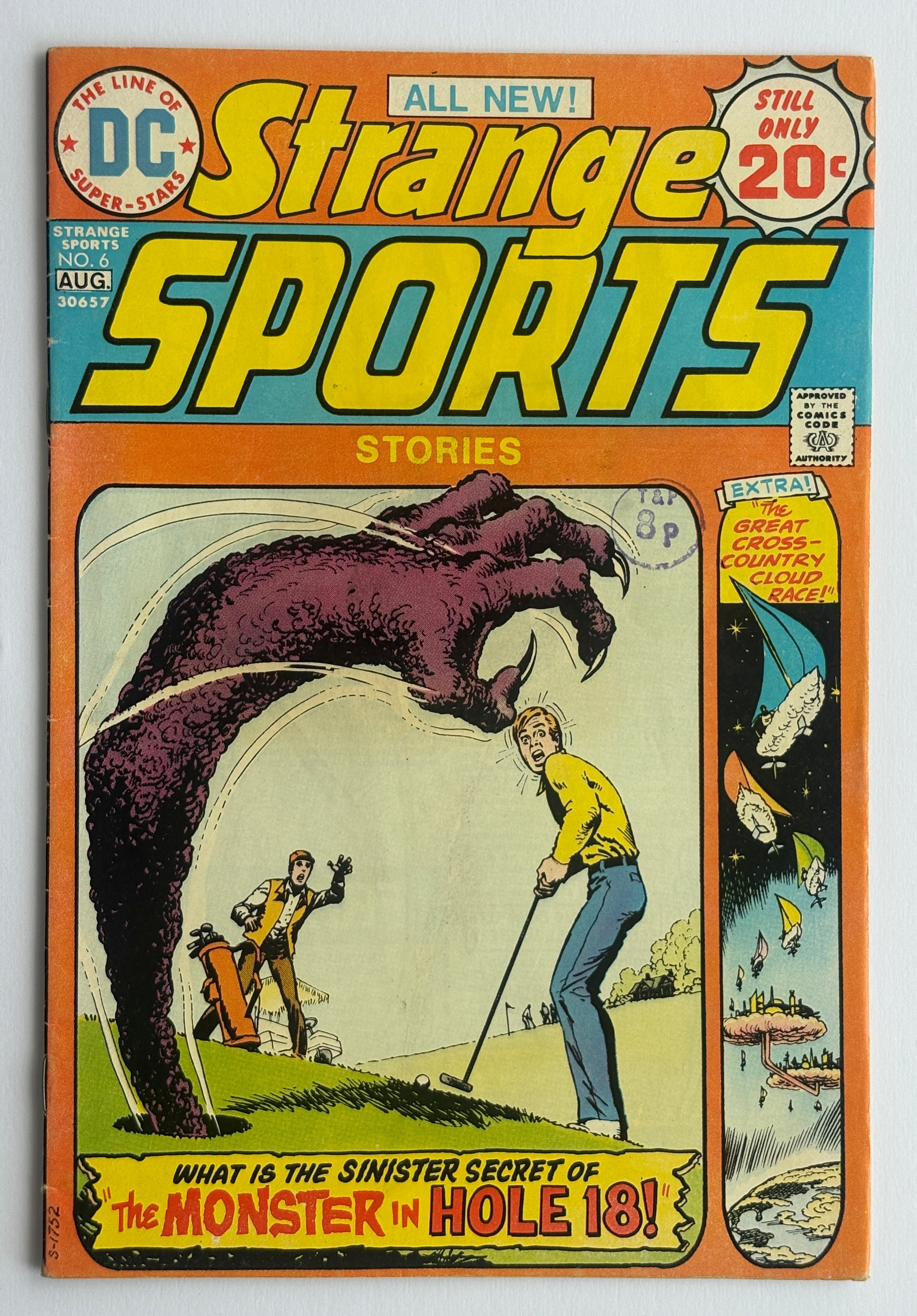 Strange Sports #6 - DC Comics August 1974 FN 6.0