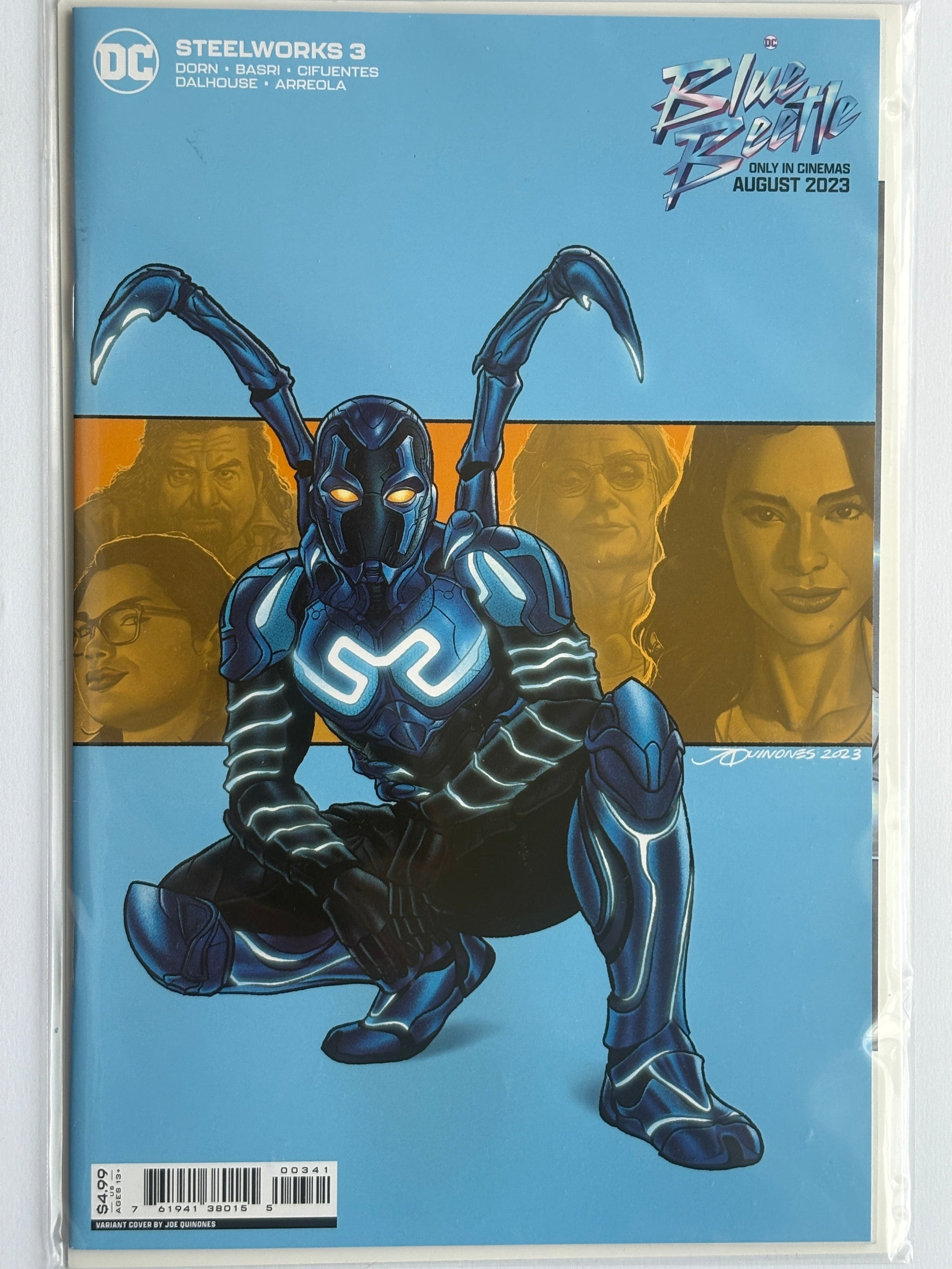 Steelworks #3 - 1st Print Joe Quinones Variant DC Comics October 2023 VF/NM 9.0