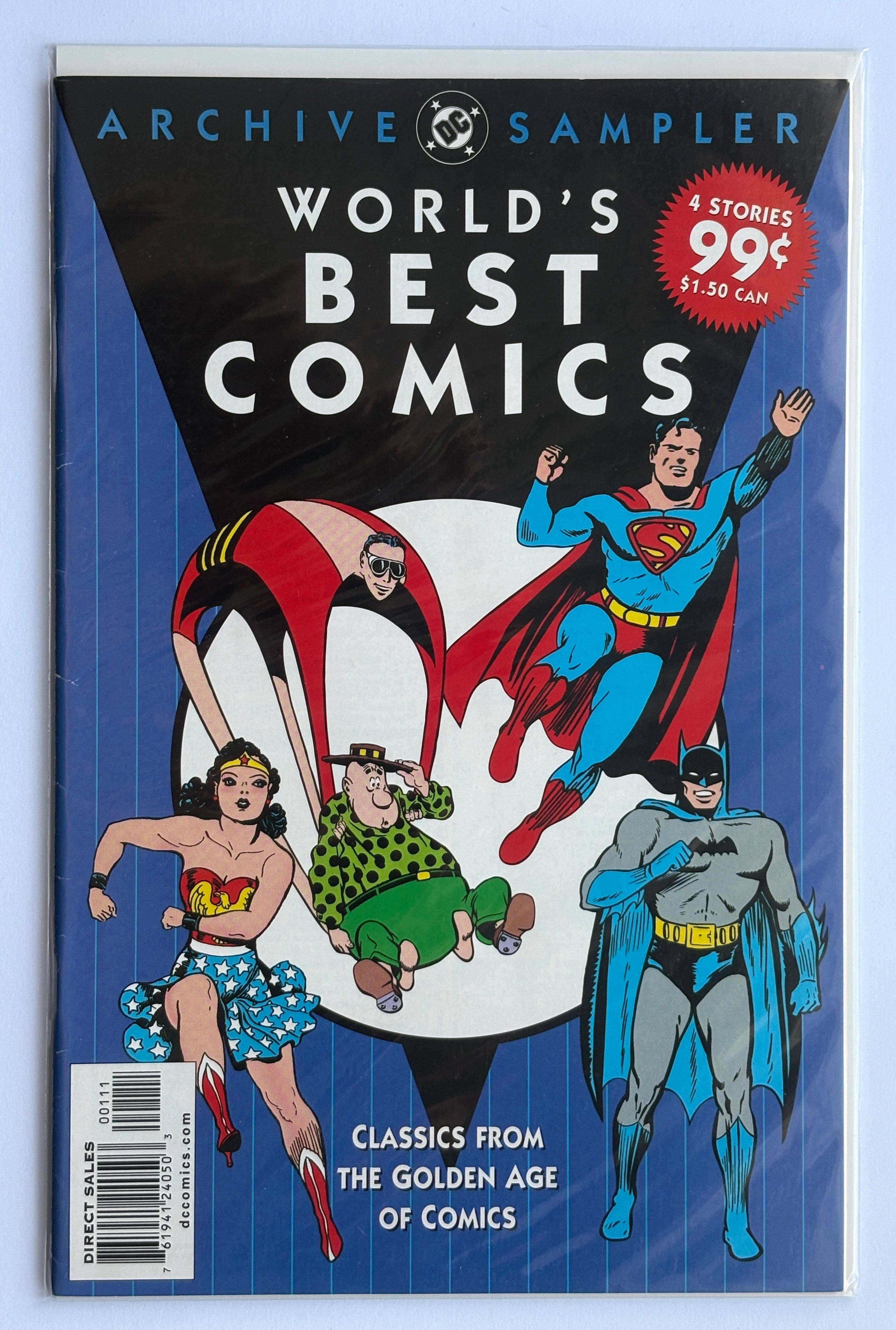 World's Best Comics #1 - Golden Age Sampler DC Comics - 2003 FN 6.0