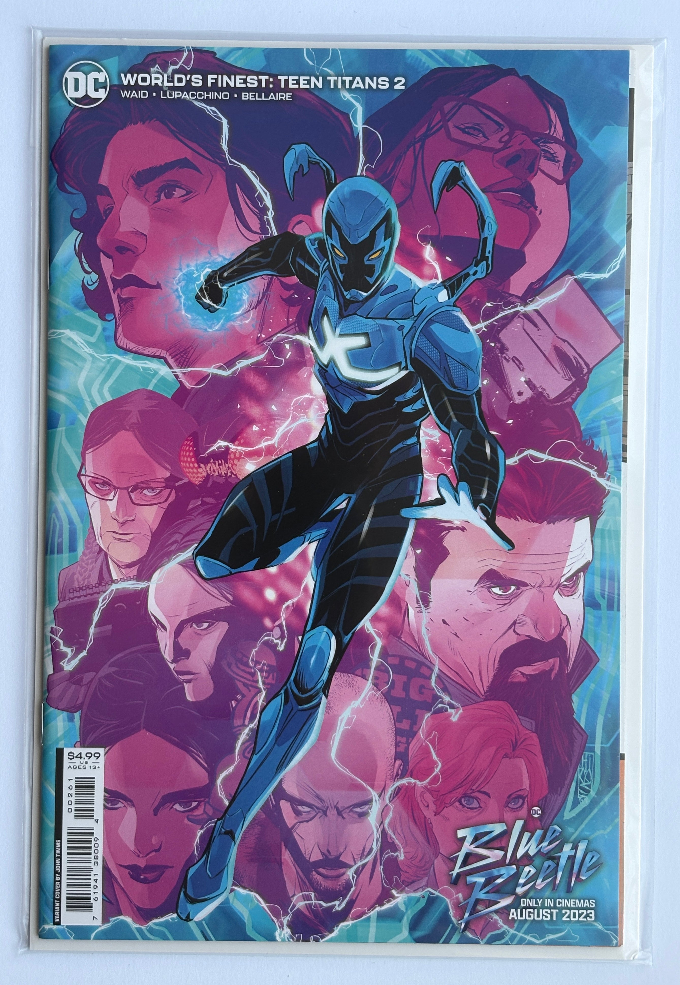 World's Finest: Teen Titans #2 - 1st Printing John Timms October 2023 NM 9.4