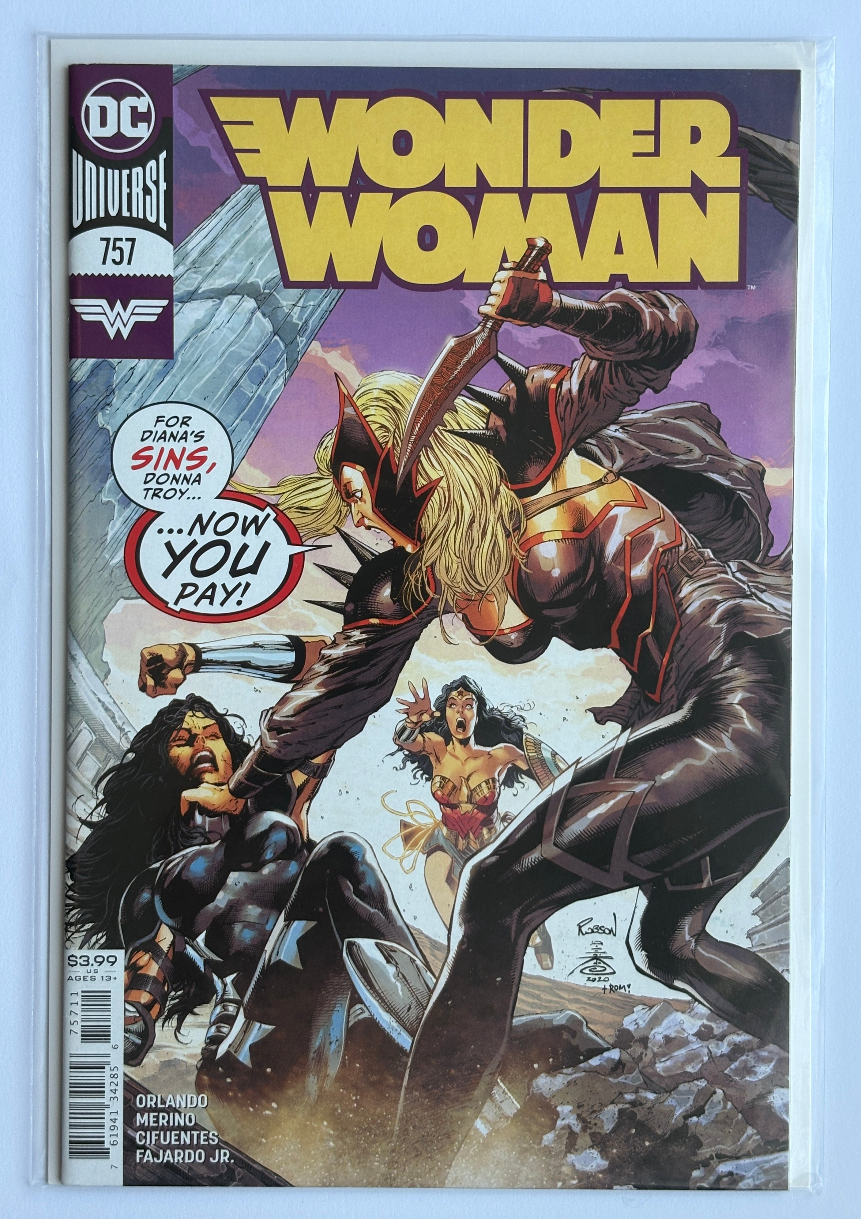 Wonder Woman #757 - 1st Printing DC Universe - August 2020 NM- 9.2