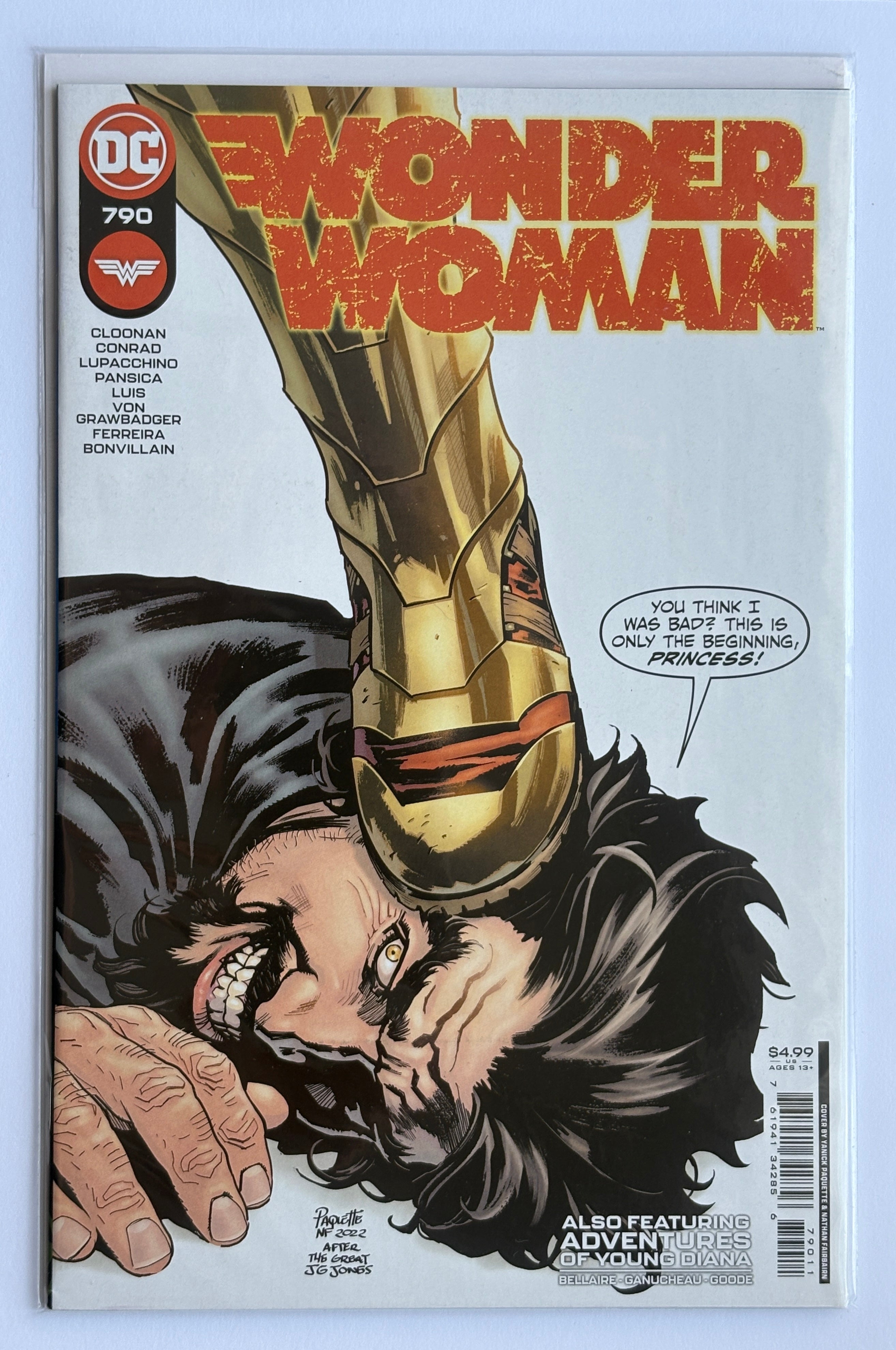 Wonder Woman #790 - 1st Printing DC Comics October 2022 VF+ 8.5