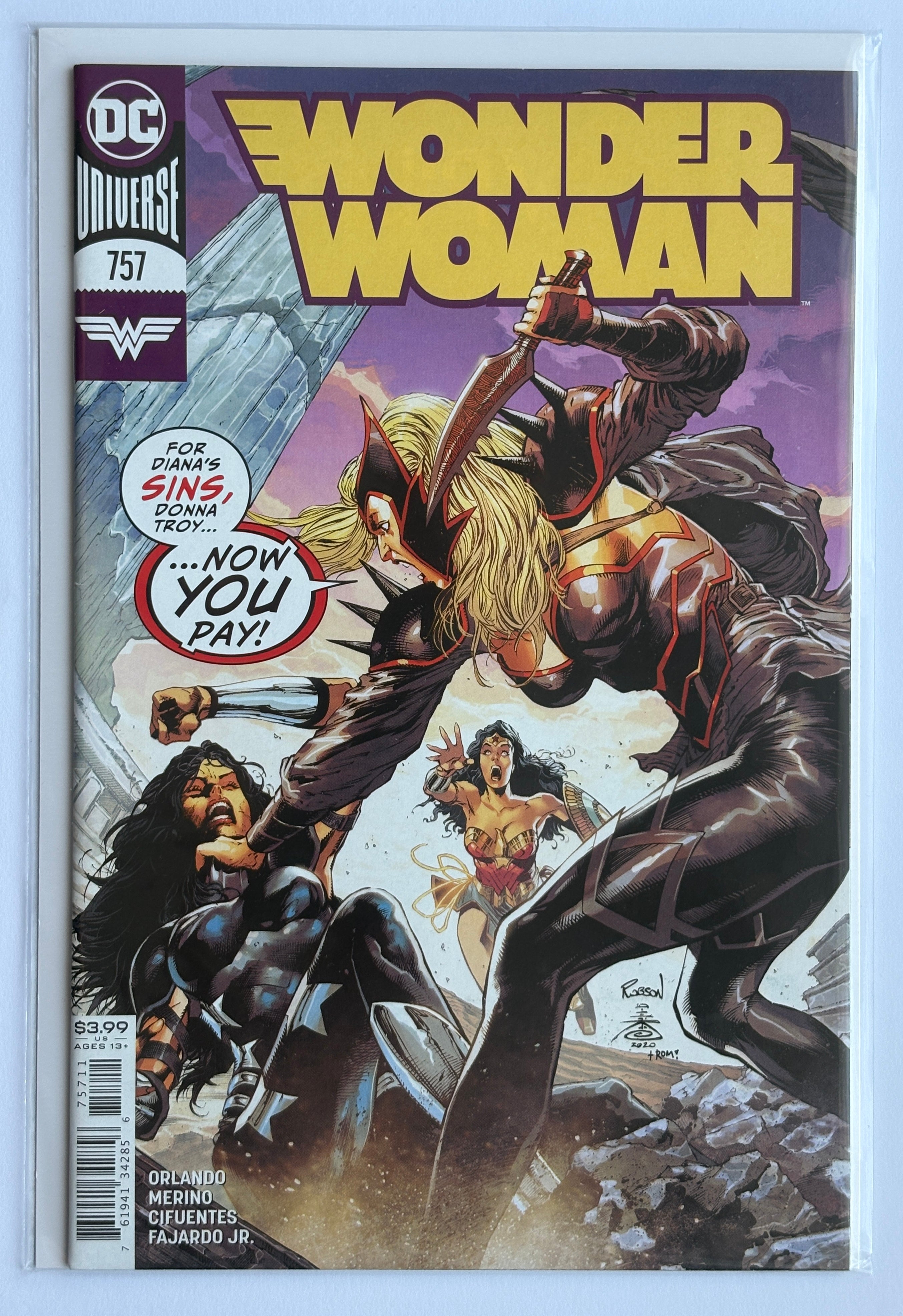 Wonder Woman #757 - 1st Printing DC Universe - August 2020 VF 8.0
