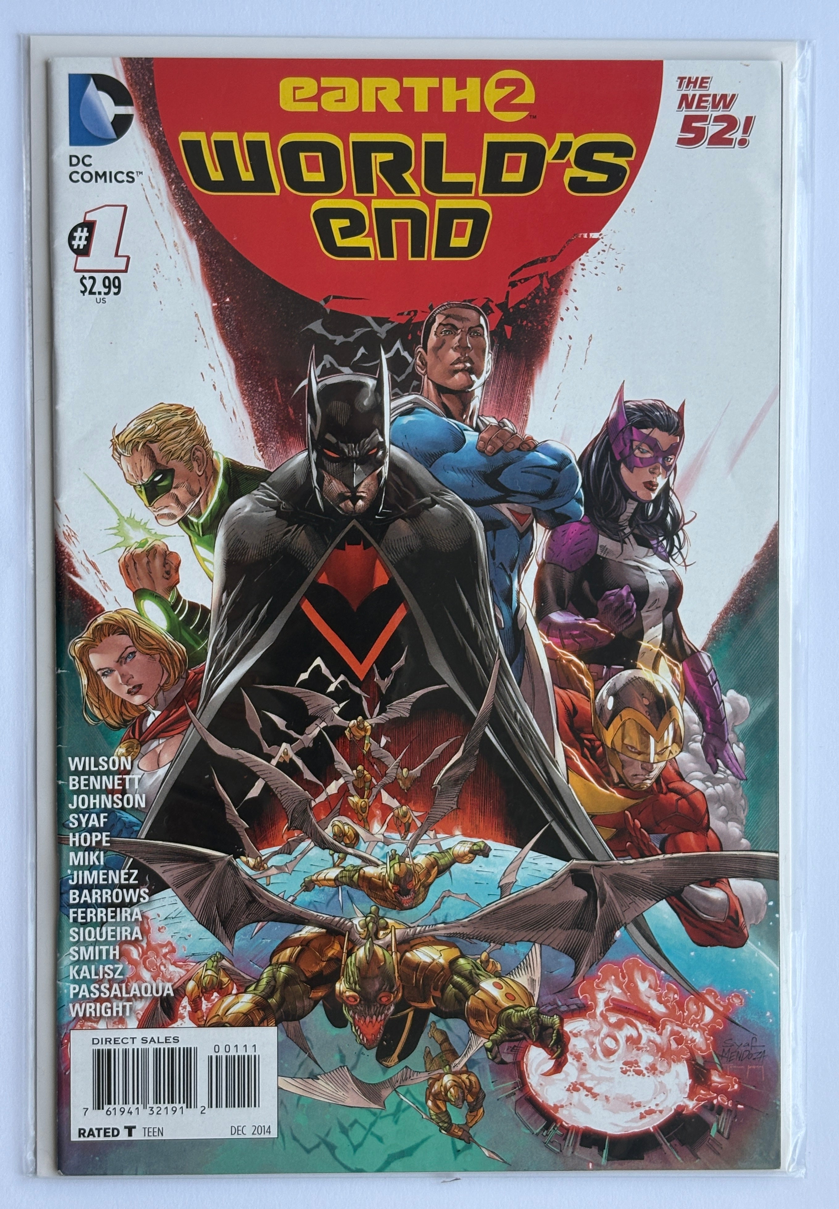 Earth 2: World's End #1 - The New 52 - DC Comics - December 2014 FN+ 6.5