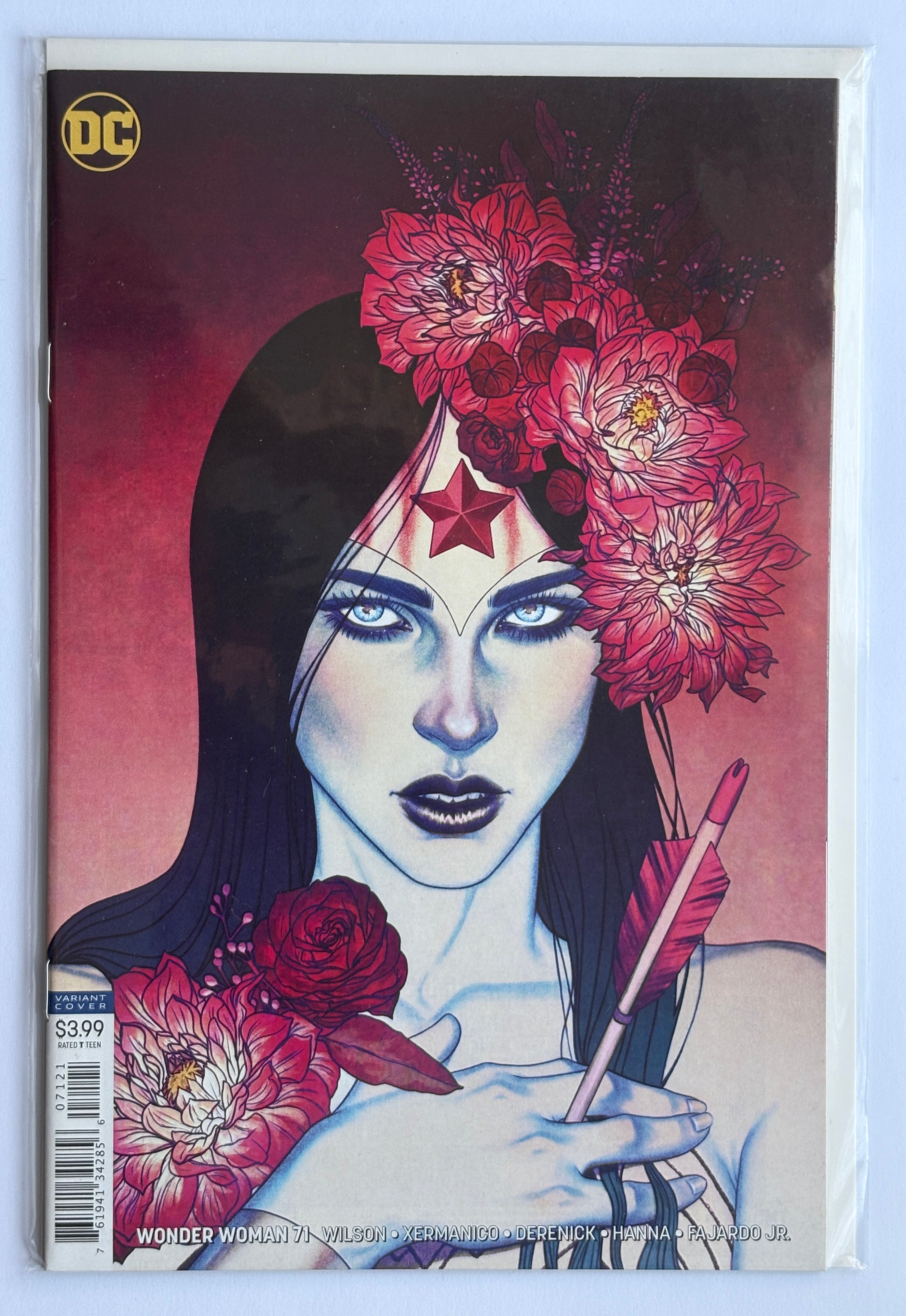 Wonder Woman #71 - 1st Printing Jenny Frison Variant - DC Comics 2019 NM- 9.2