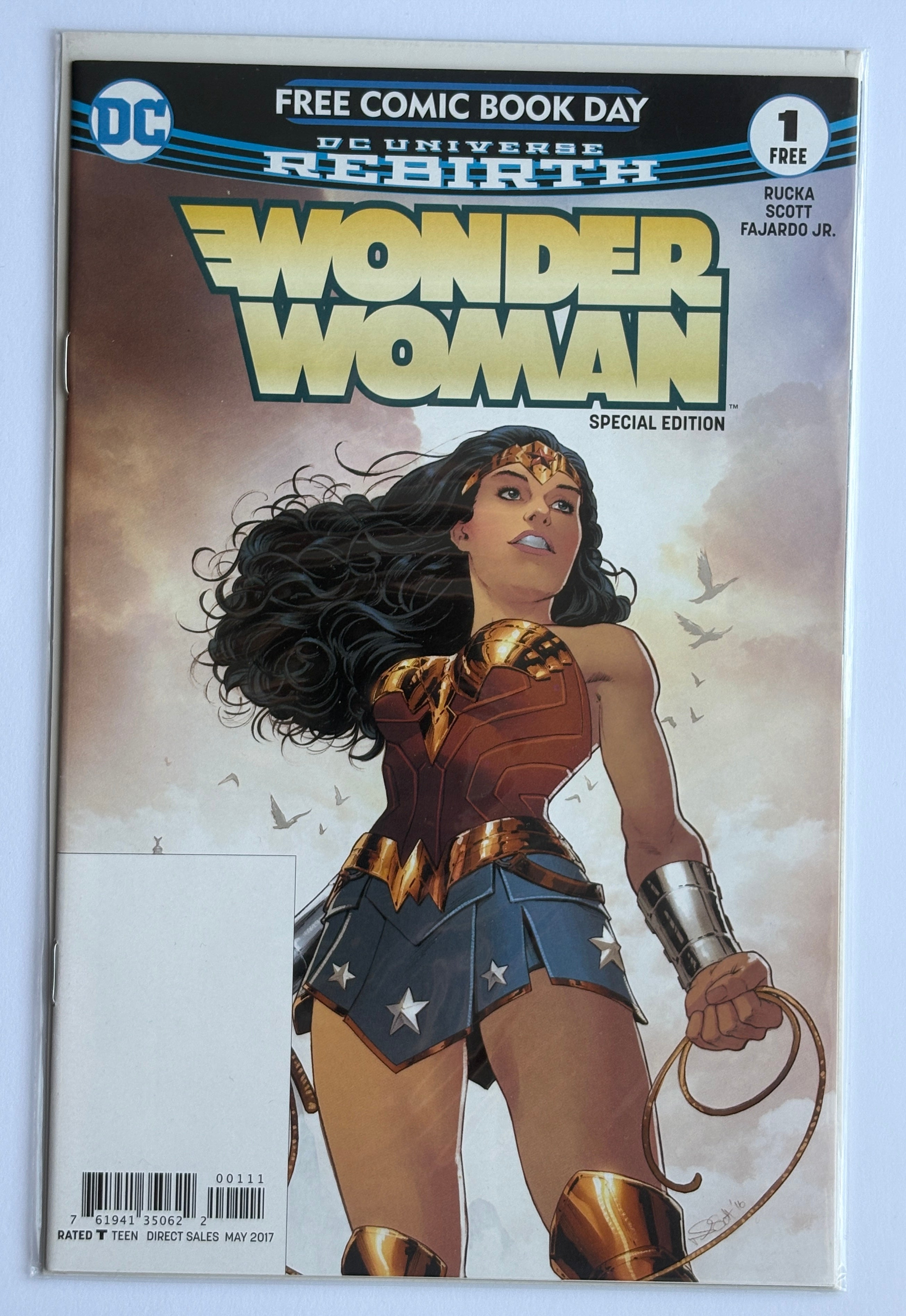 Wonder Woman Special Edition #1 - FCBD DC Universe Rebirth May 2017 VF+ 8.5