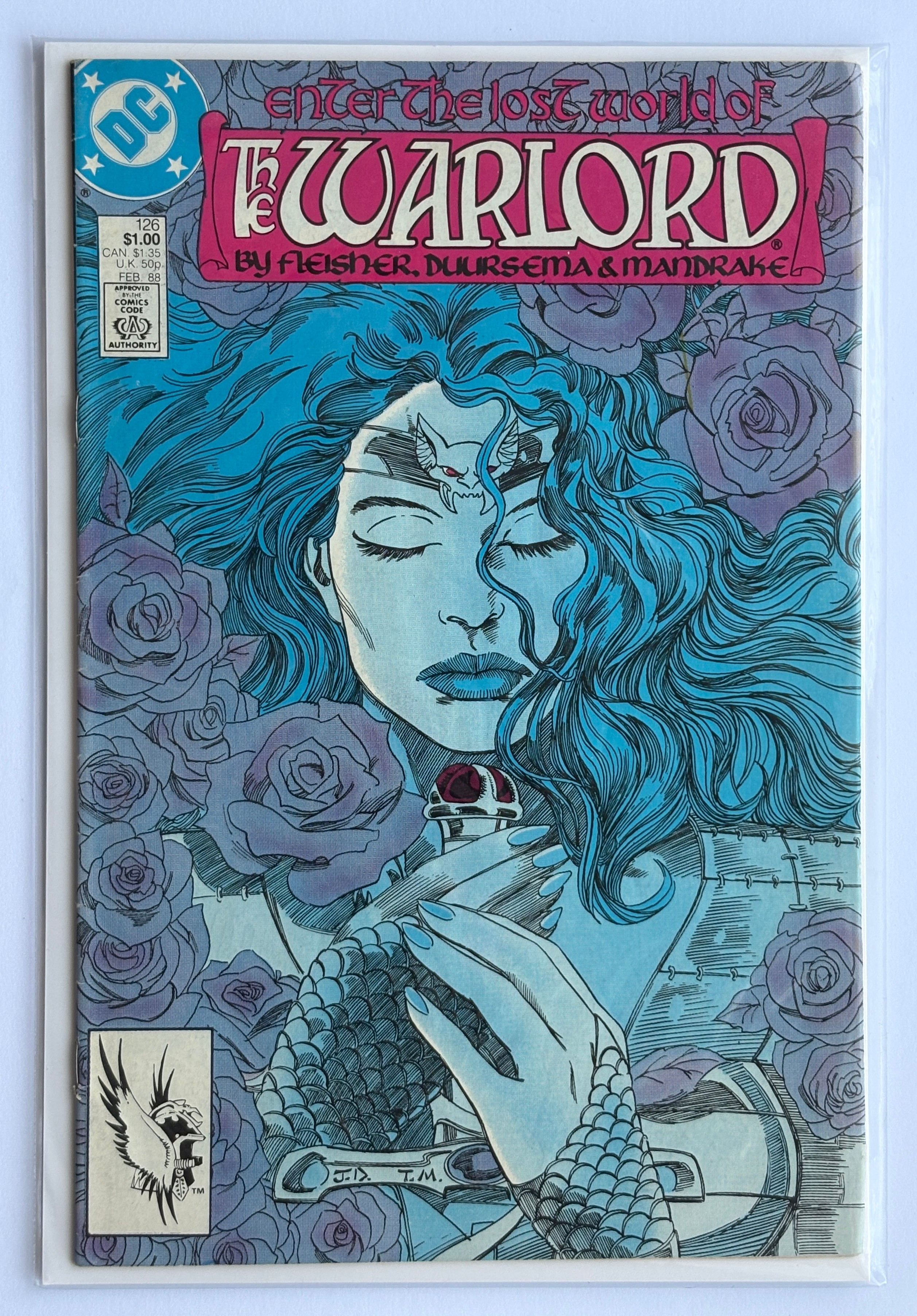The Warlord #126 - DC Comics February 1988 FN+ 6.5