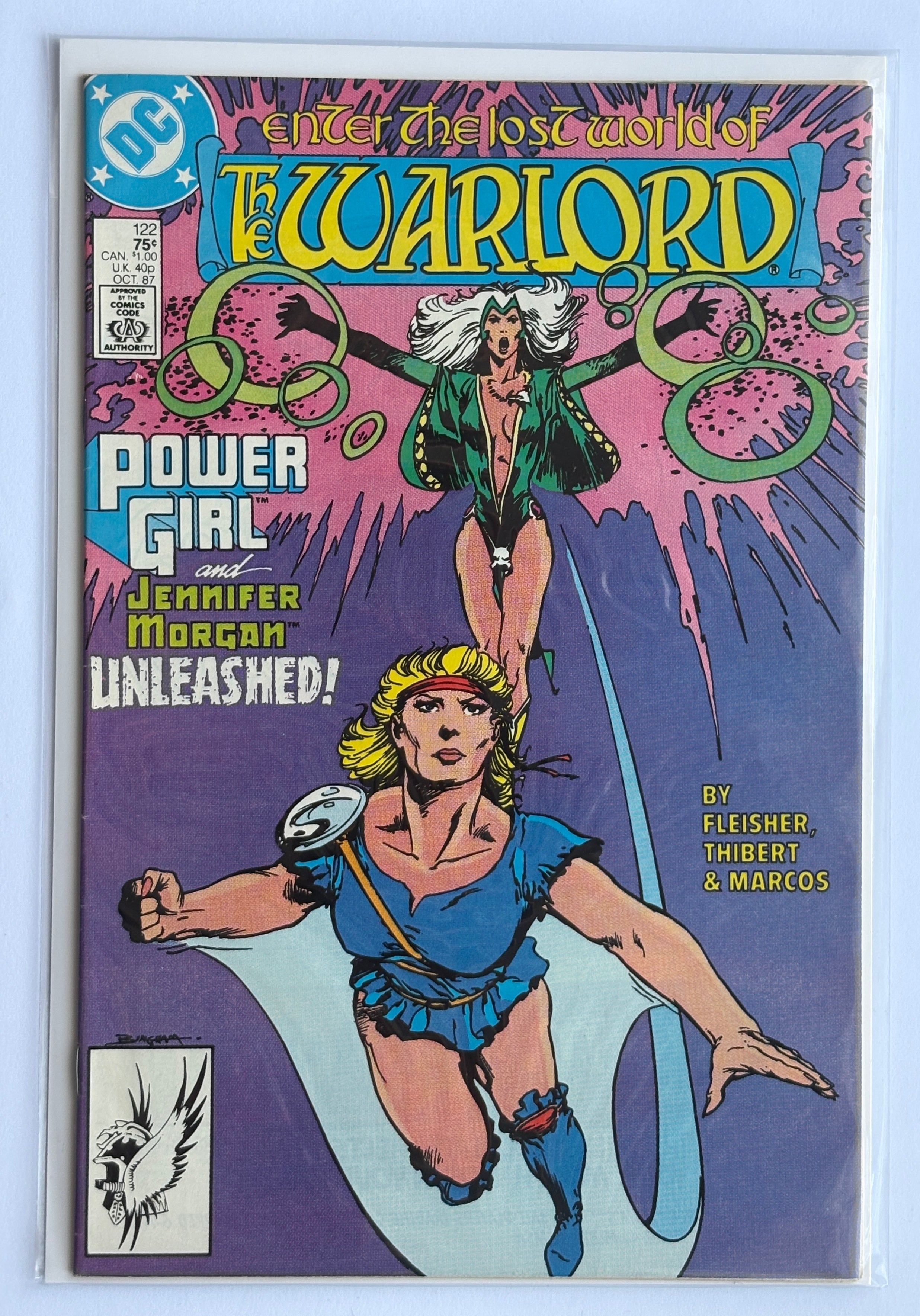 The Warlord #122 - DC Comics October 1987 F/VF 7.0