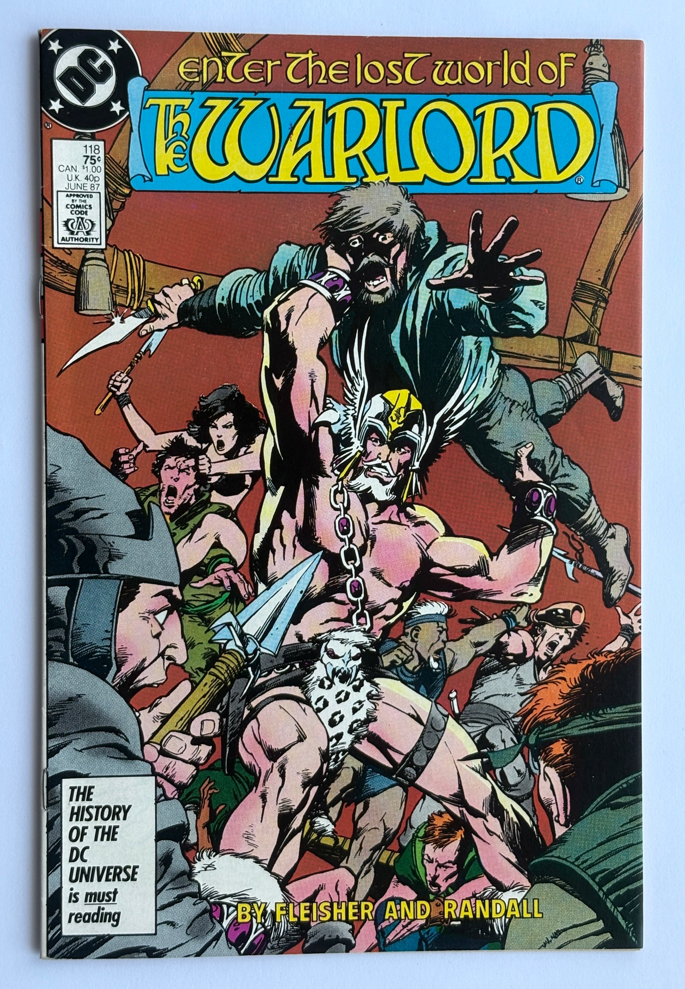 The Warlord #118 - DC Comics June 1987 F/VF 7.0
