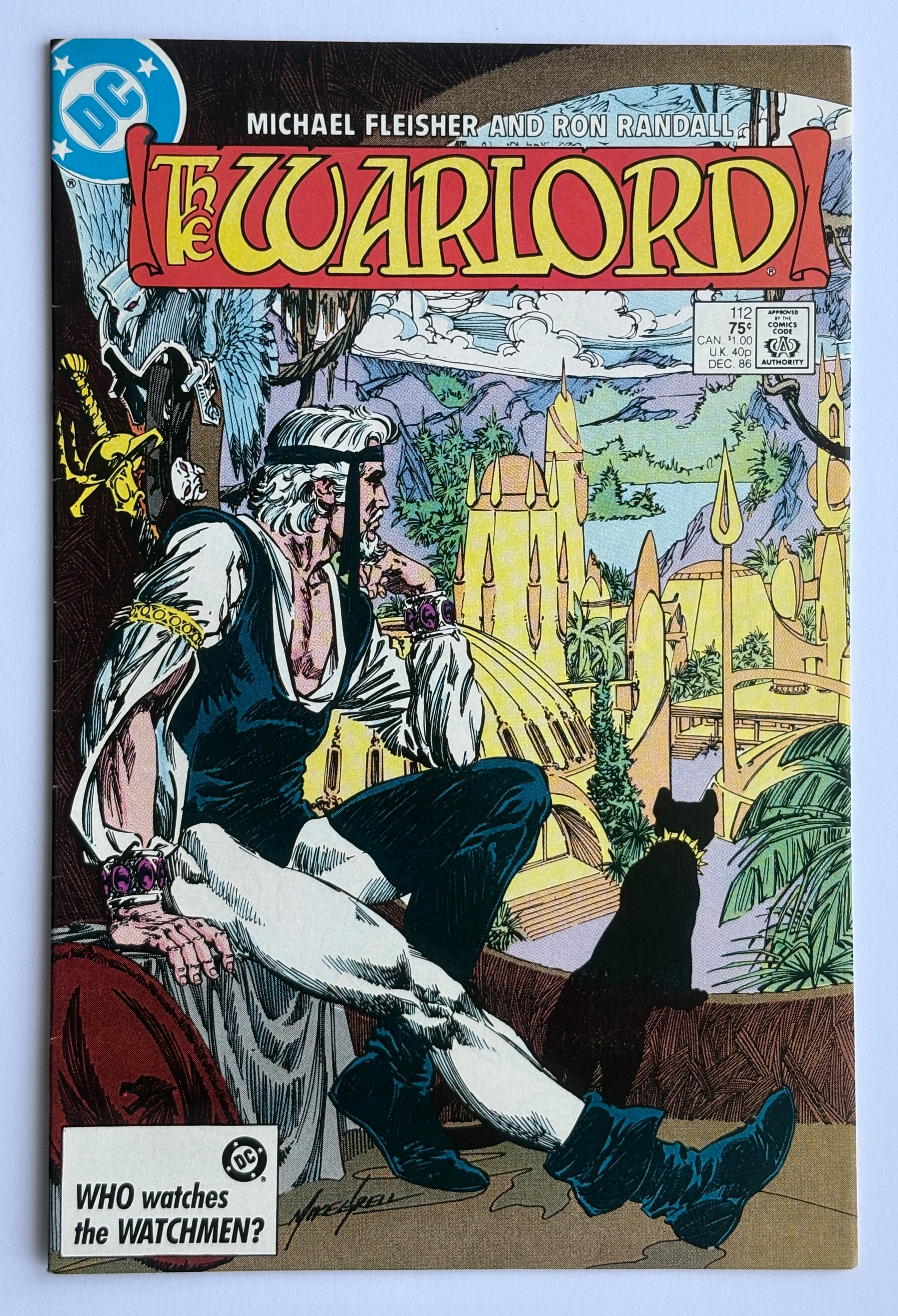 The Warlord #112 - DC Comics December 1986 F/VF 7.0