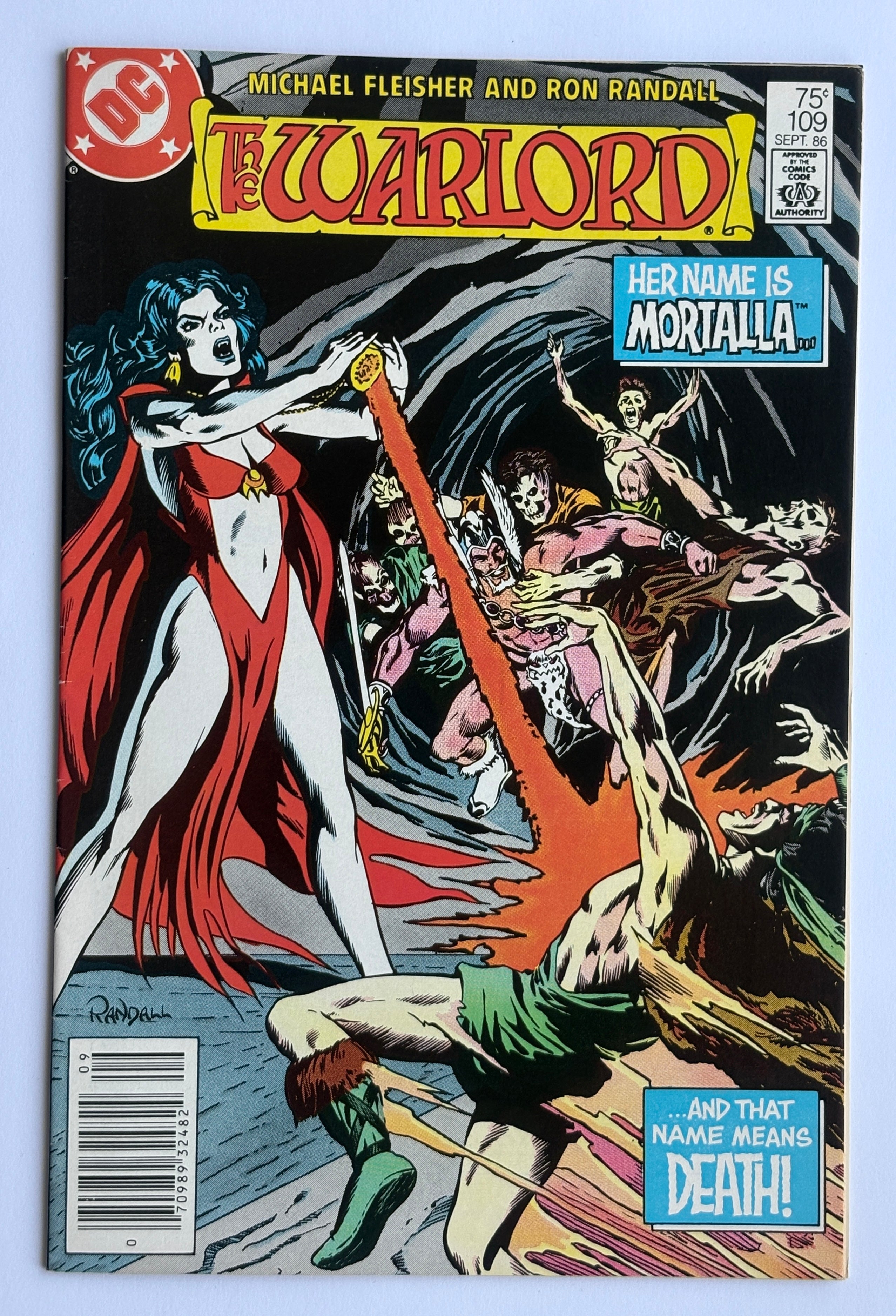 The Warlord #109 - DC Comics September 1986 F/VF 7.0