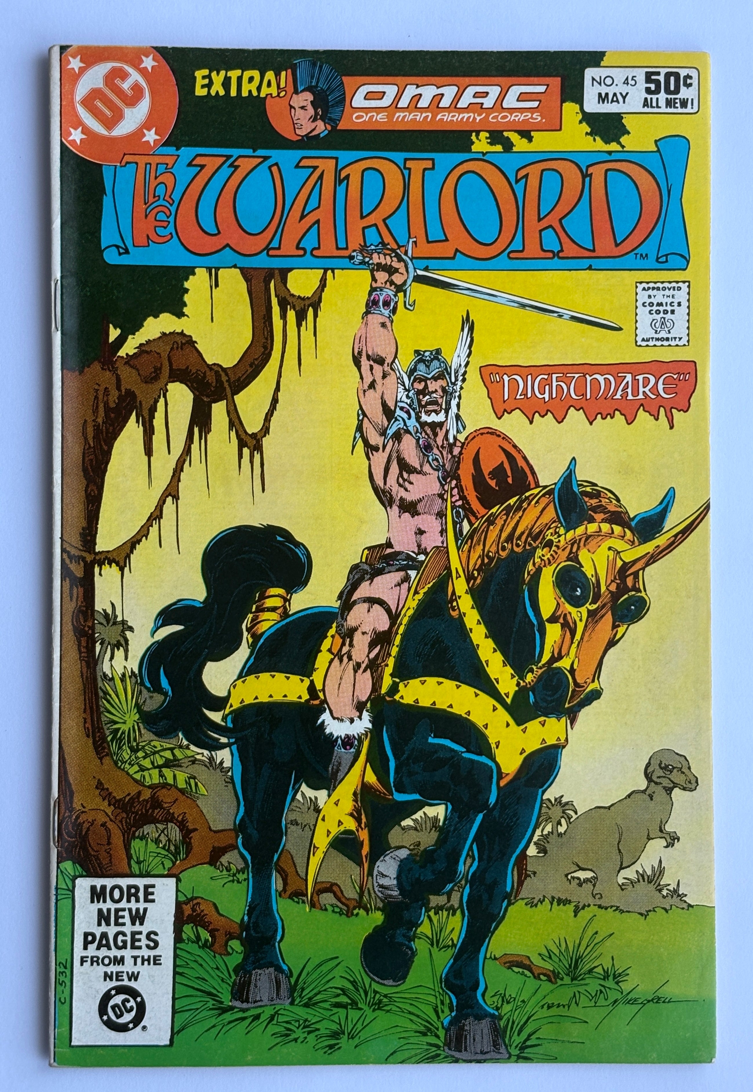 The Warlord #45 - DC Comics - May 1981 VF- 7.5