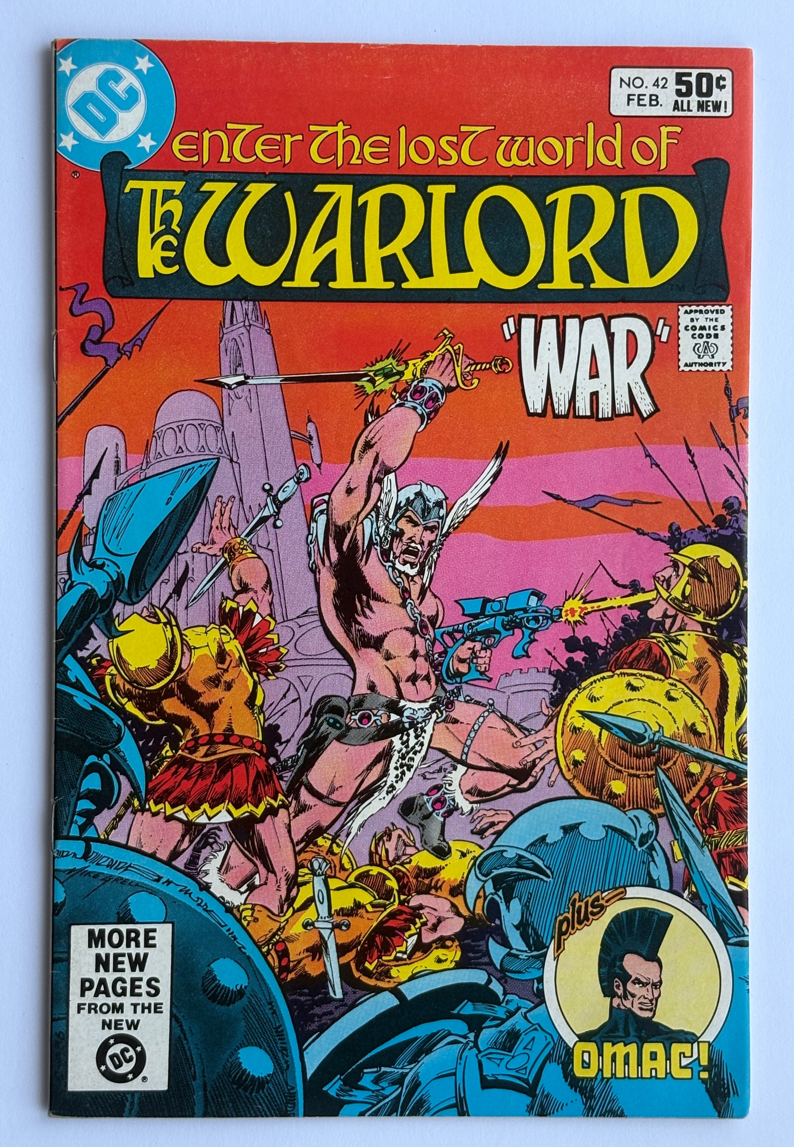 The Warlord #42 - DC Comics - February 1981 FN+ 6.5