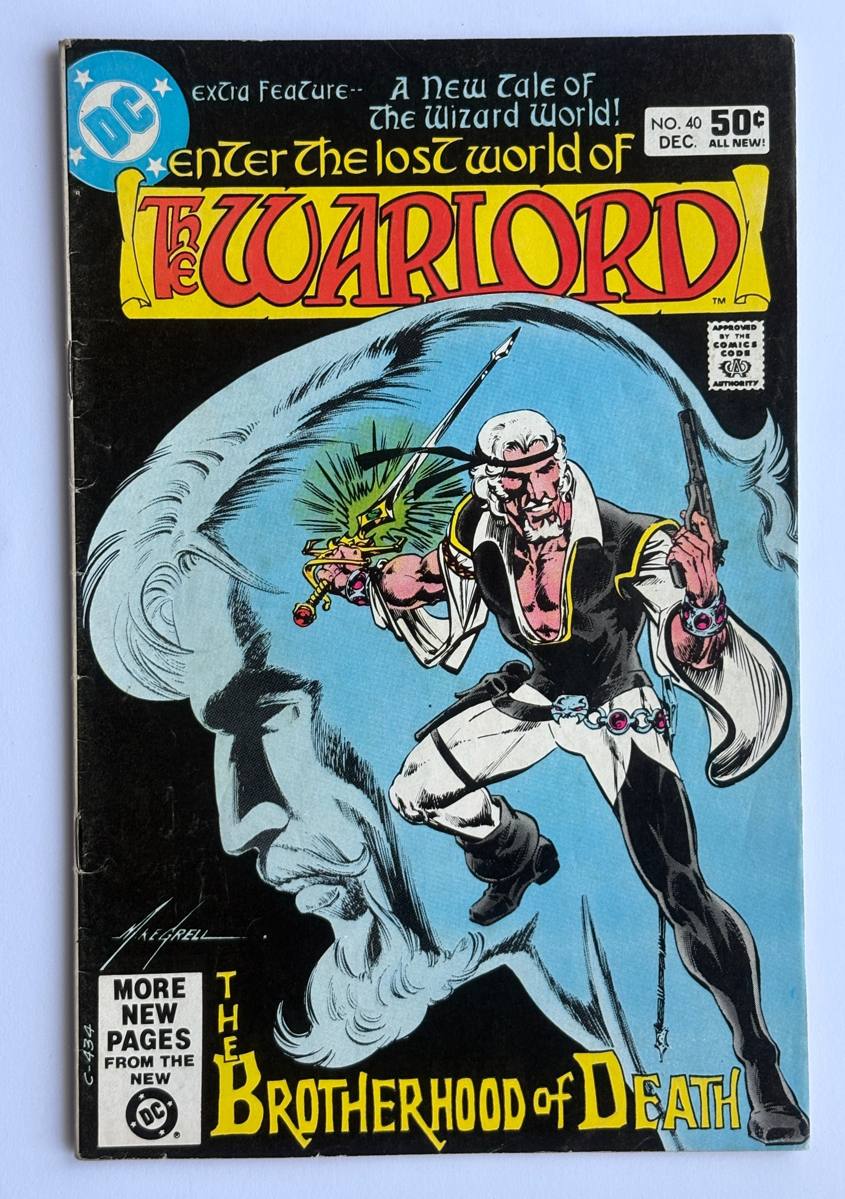 The Warlord #40 - DC Comics - December 1980 FN- 5.5
