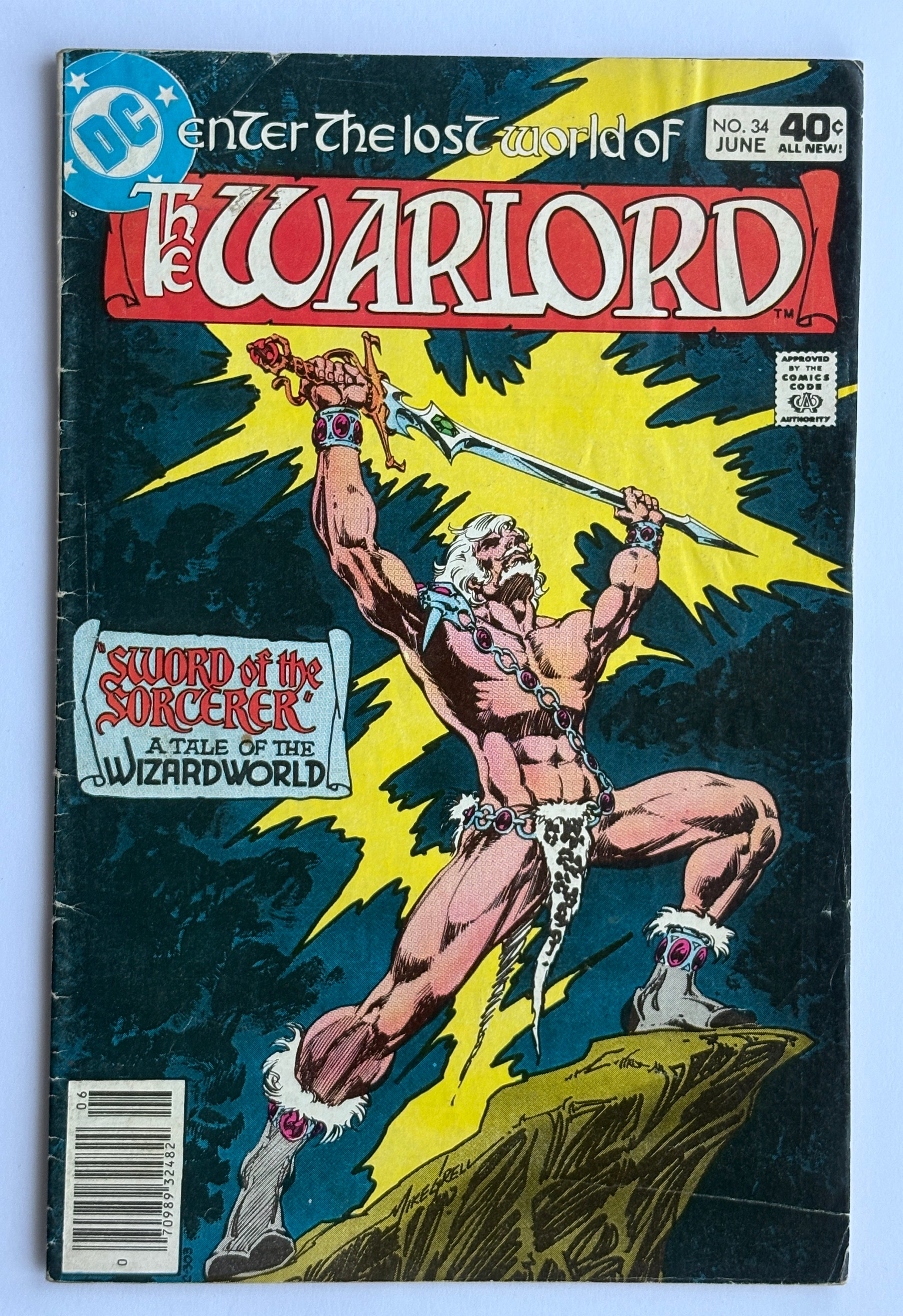 The Warlord #34 - DC Comics - June 1980 VG 4.0