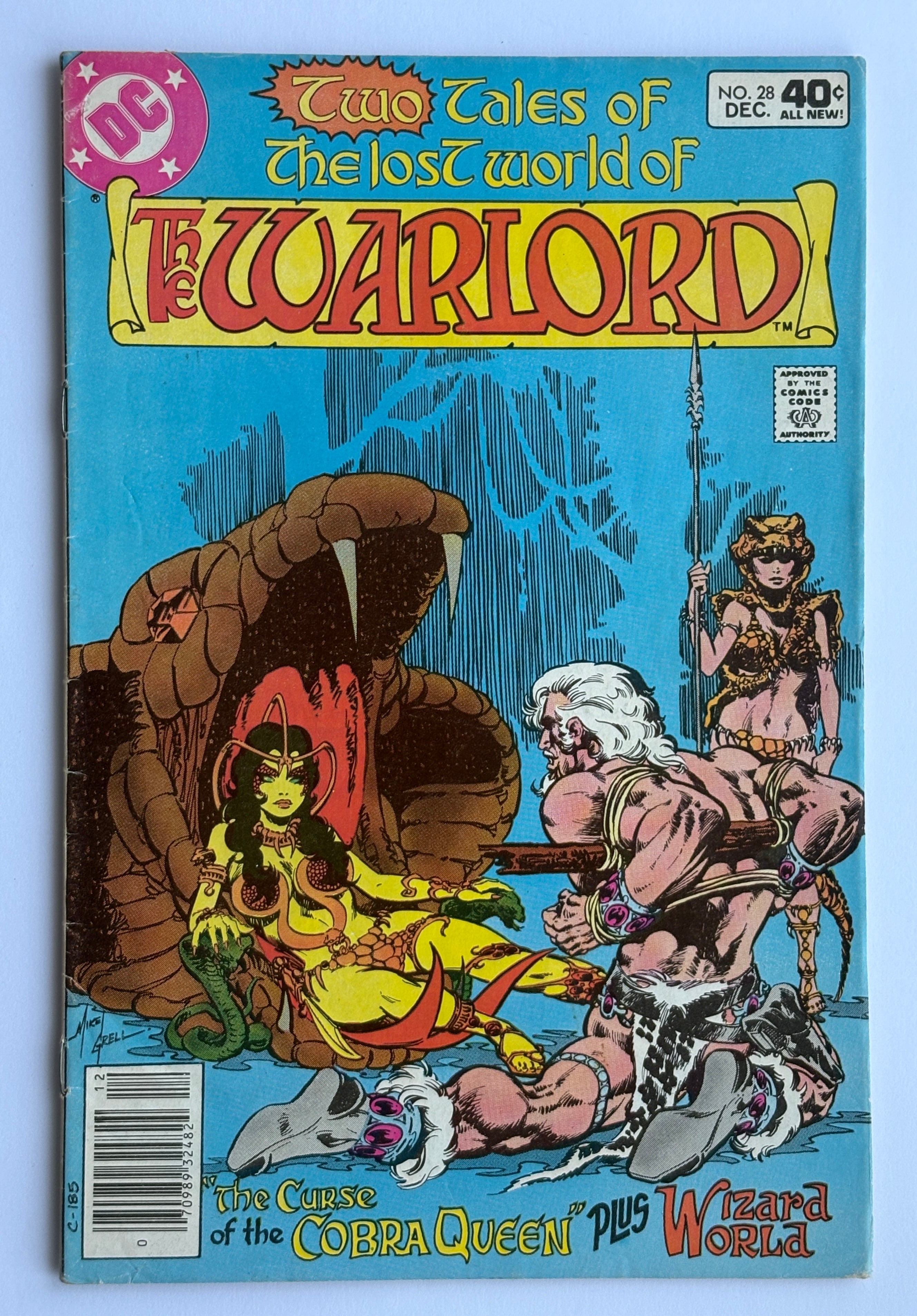 The Warlord #28 - DC Comics - December 1979 FN 6.0