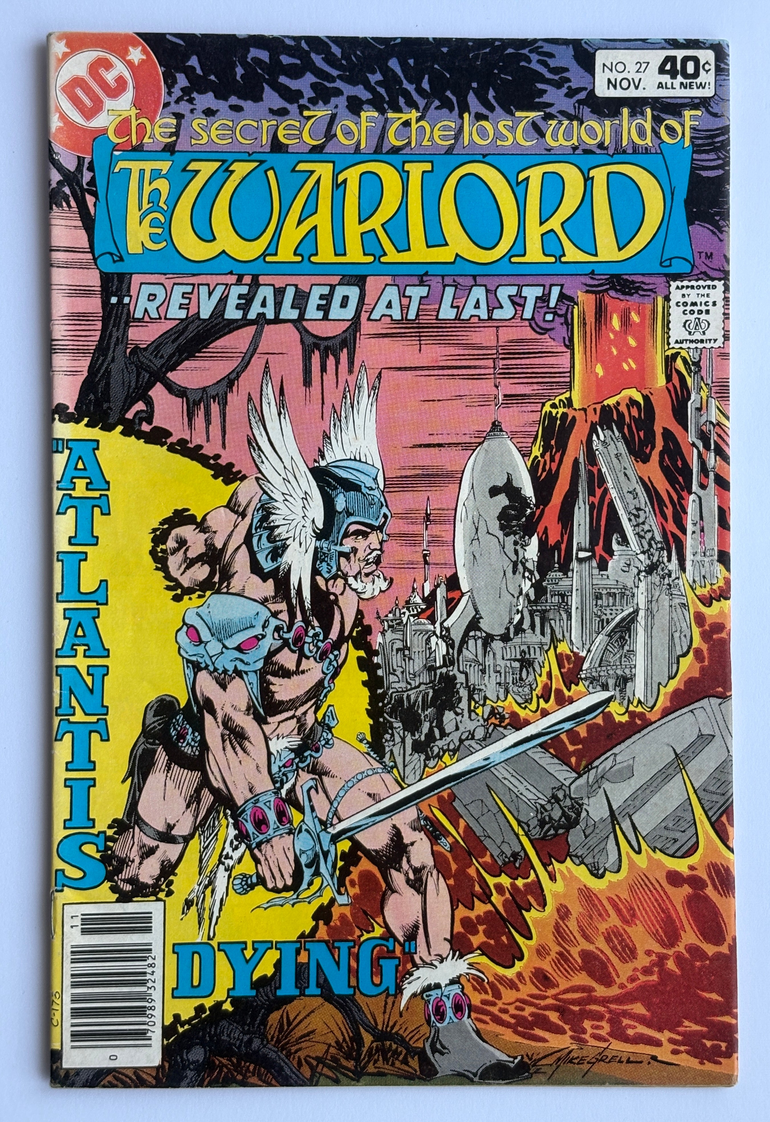 The Warlord #27 - DC Comics - November 1979 FN 6.0